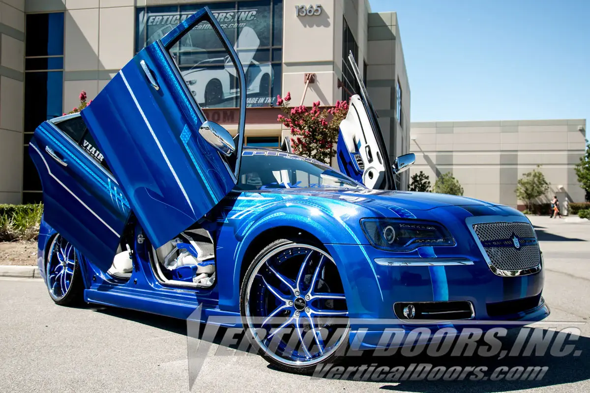 2011-2023 Chrysler 300 Base/C/S/SRT Bolt-on Vertical Lambo Door Conversion Kit