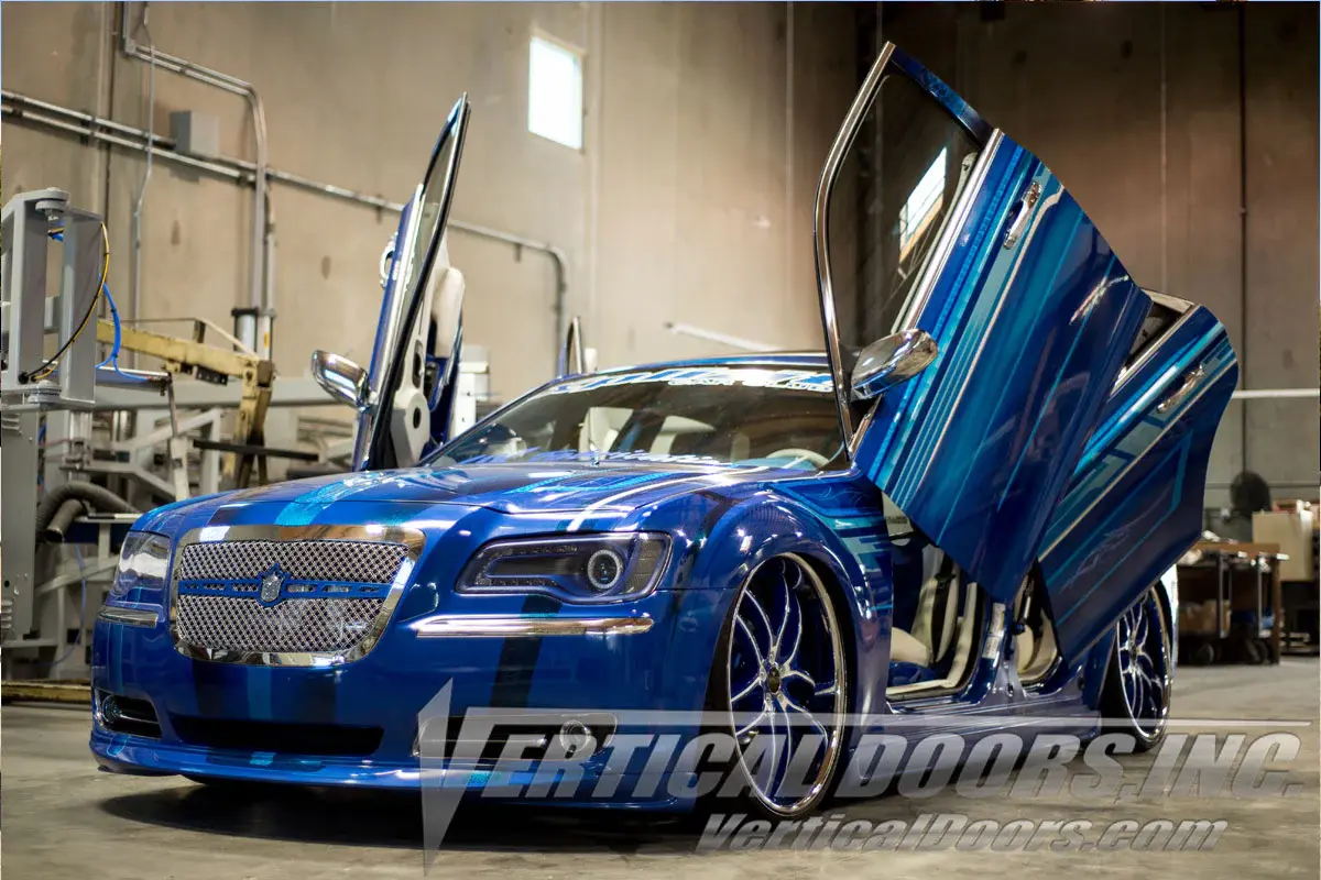 2011-2023 Chrysler 300 Base/C/S/SRT Bolt-on Vertical Lambo Door Conversion Kit