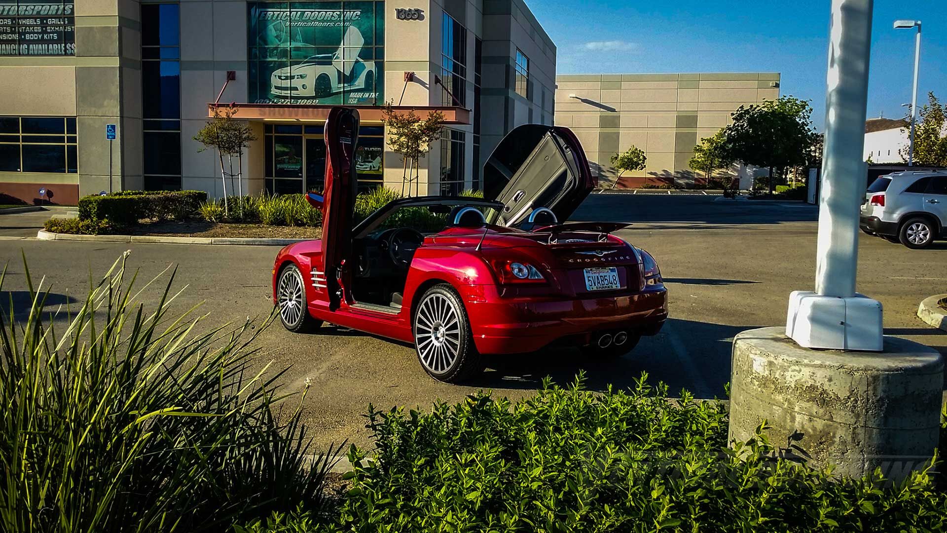 2004-2008 Chrysler Crossfire 2DR Bolt-on Vertical Lambo Door Conversion Kit