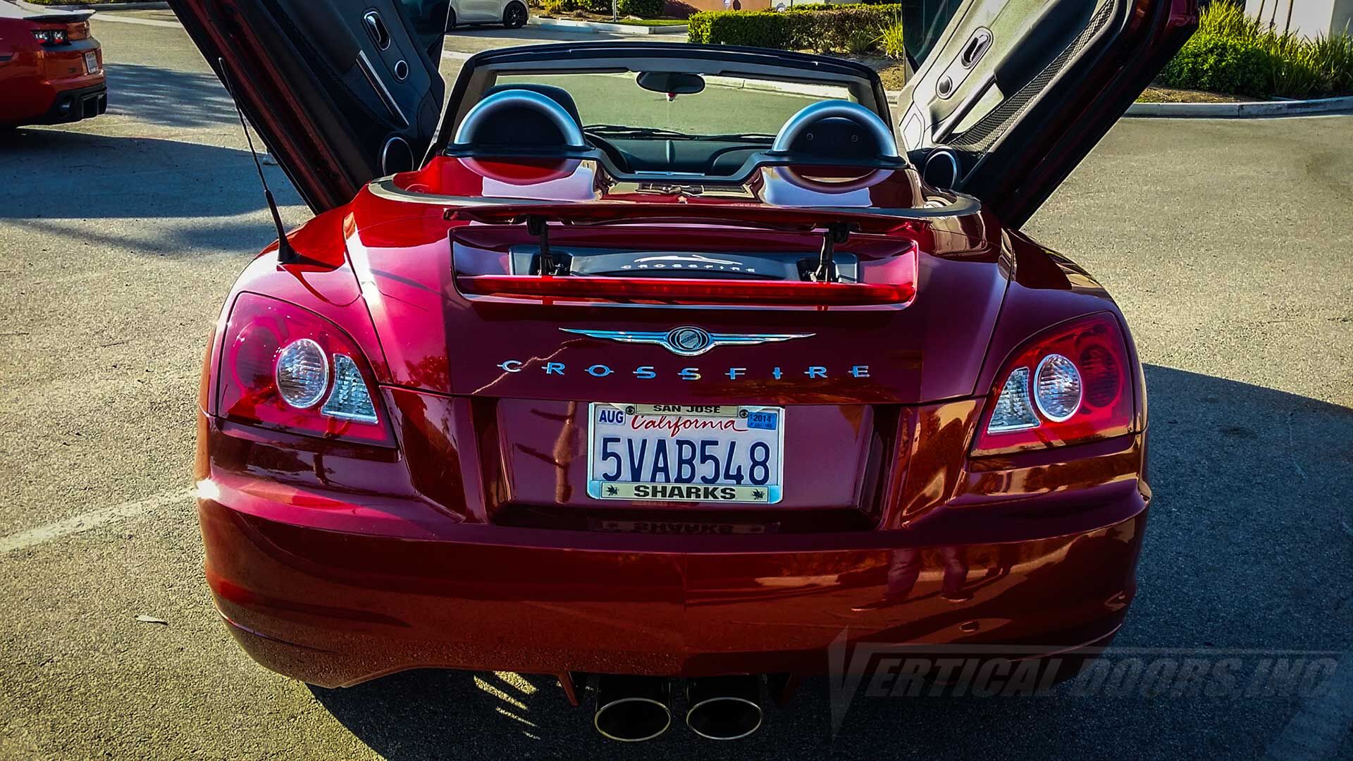 2004-2008 Chrysler Crossfire 2DR Bolt-on Vertical Lambo Door Conversion Kit