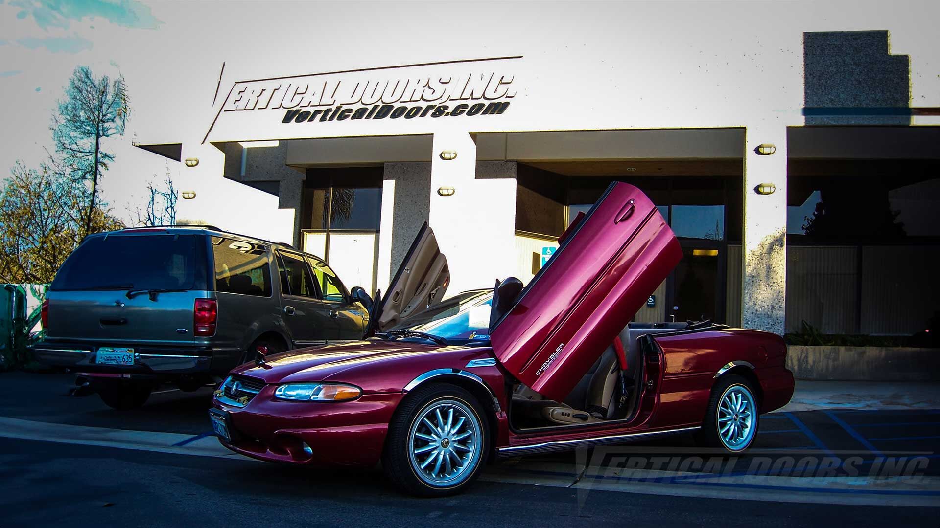 1995-2000 Chrysler Sebring Convertible Bolt-on Vertical Lambo Door Conversion Kit