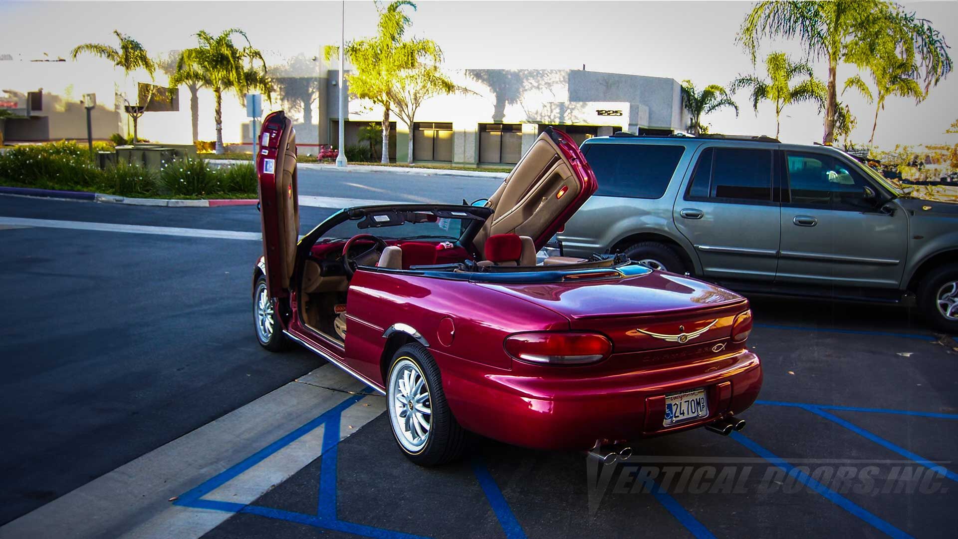1995-2000 Chrysler Sebring Convertible Bolt-on Vertical Lambo Door Conversion Kit