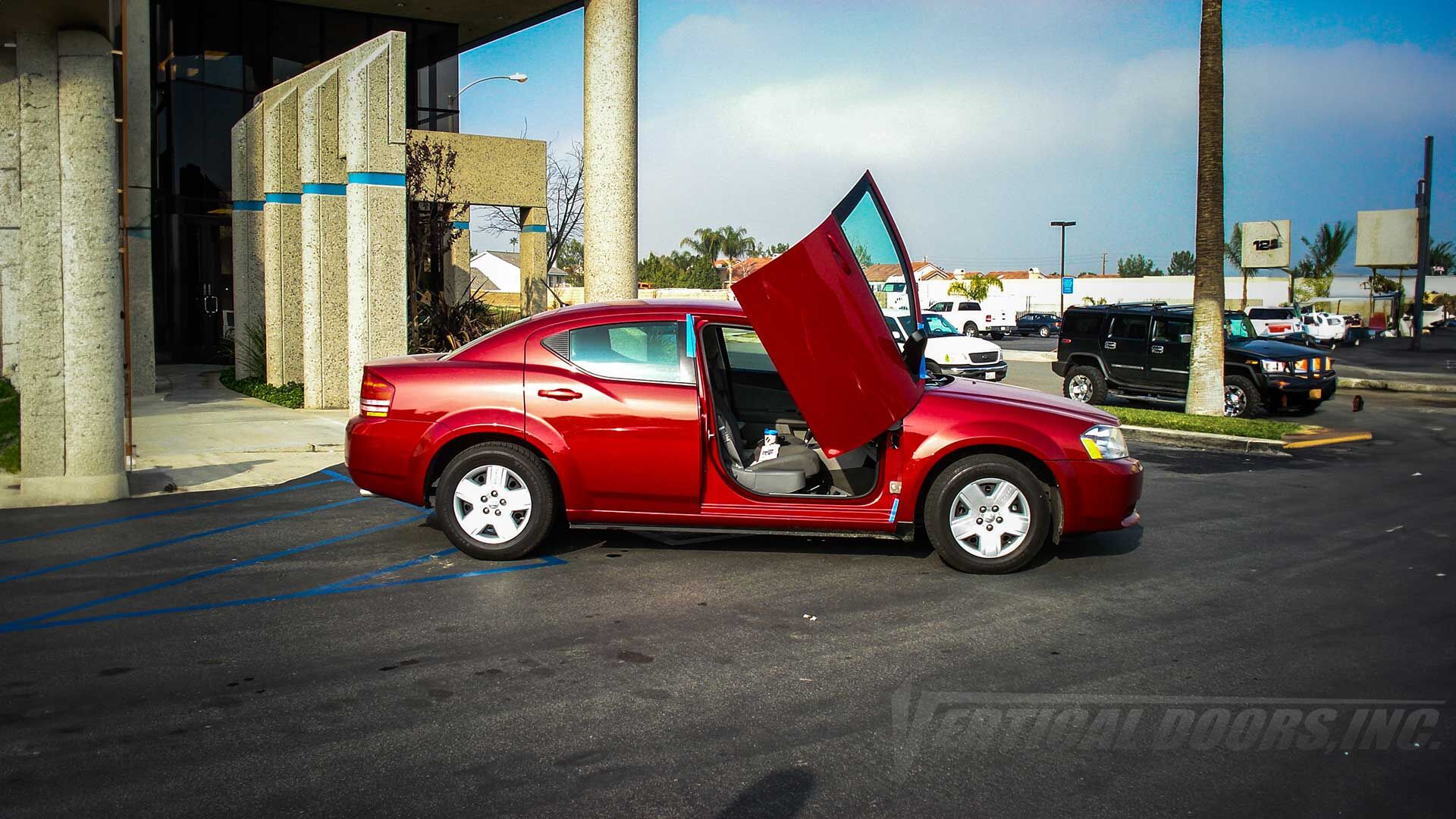 2007-2010 Dodge Avenger Bolt-on Vertical Lambo Door Conversion Kit