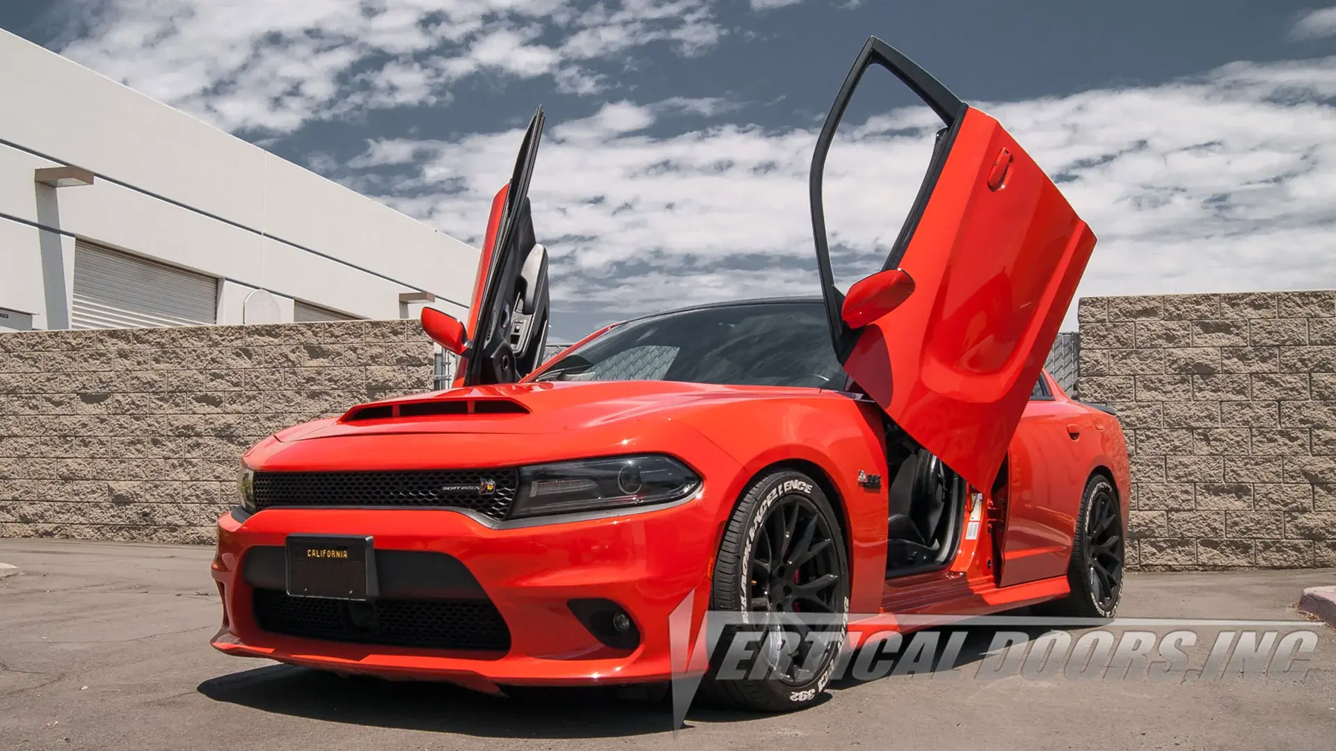 2011-2022 Dodge Charger Bolt-on Vertical Lambo Door Conversion Kit