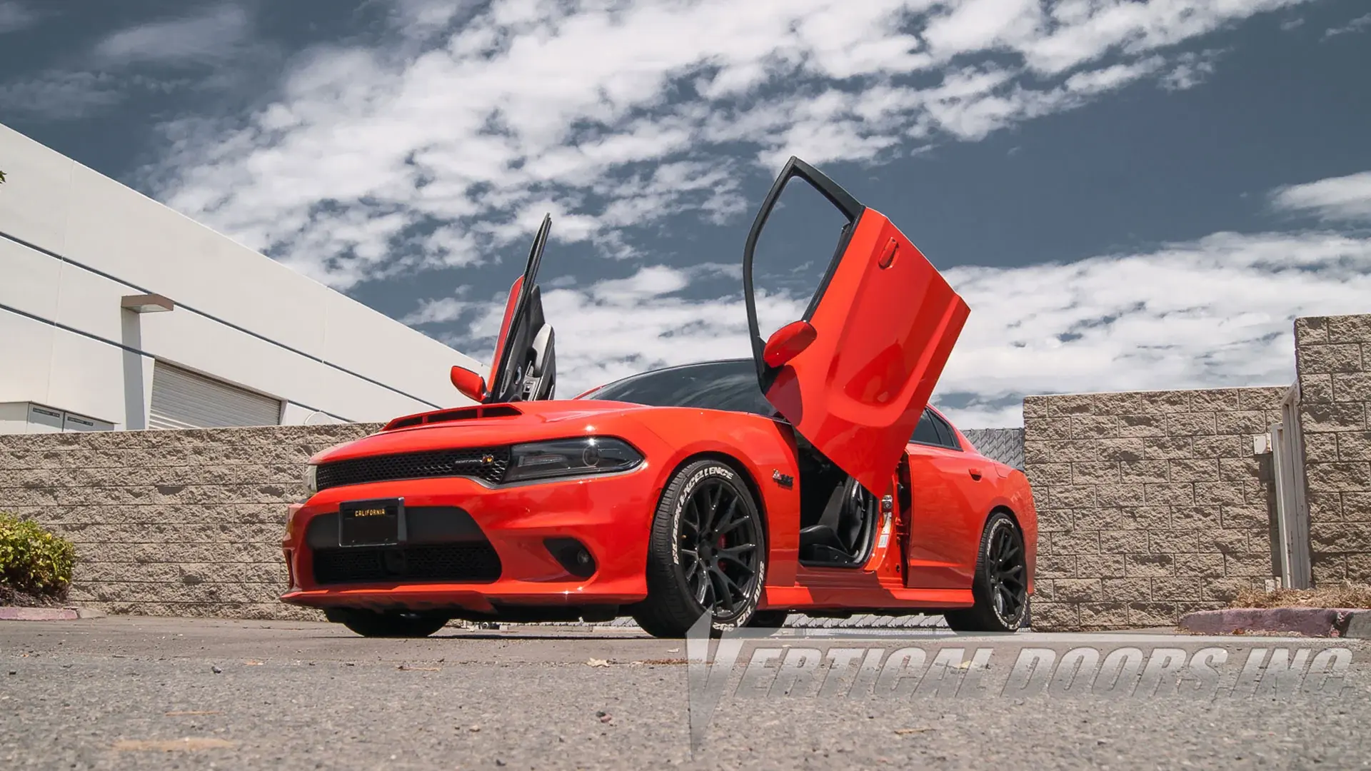 2011-2022 Dodge Charger Bolt-on Vertical Lambo Door Conversion Kit