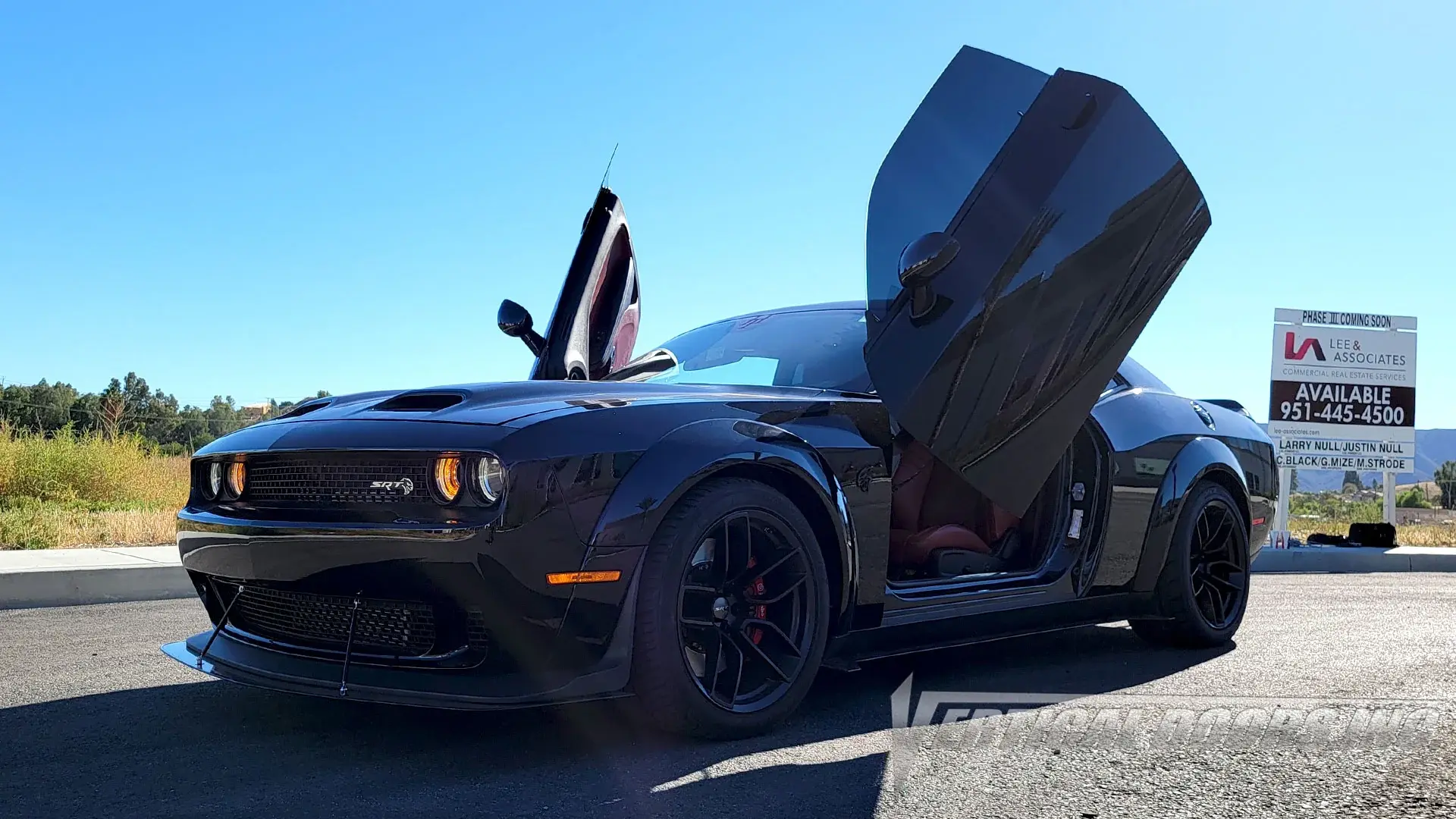 2009-2022 Dodge Challenger Bolt-on Vertical Lambo Door Conversion Kit