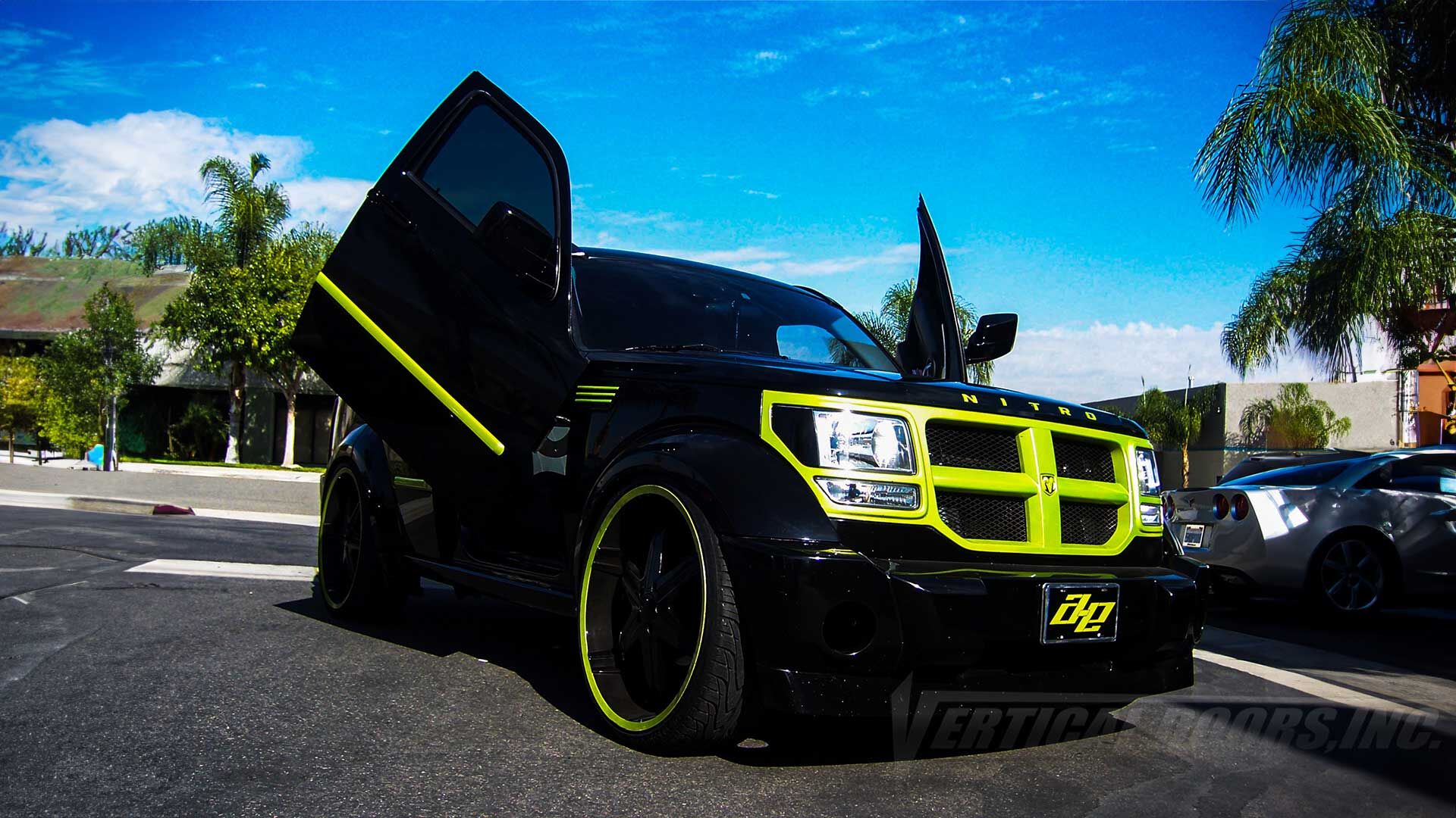 2007-2010 Dodge Nitro Bolt-on Vertical Lambo Door Conversion Kit