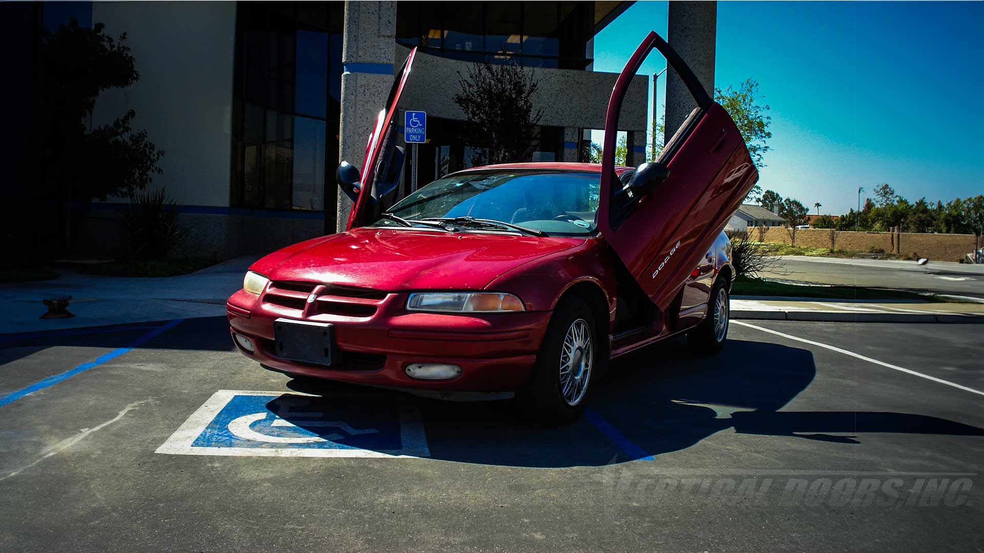 1995-2000 Dodge Stratus 4DR Bolt-on Vertical Lambo Door Conversion Kit