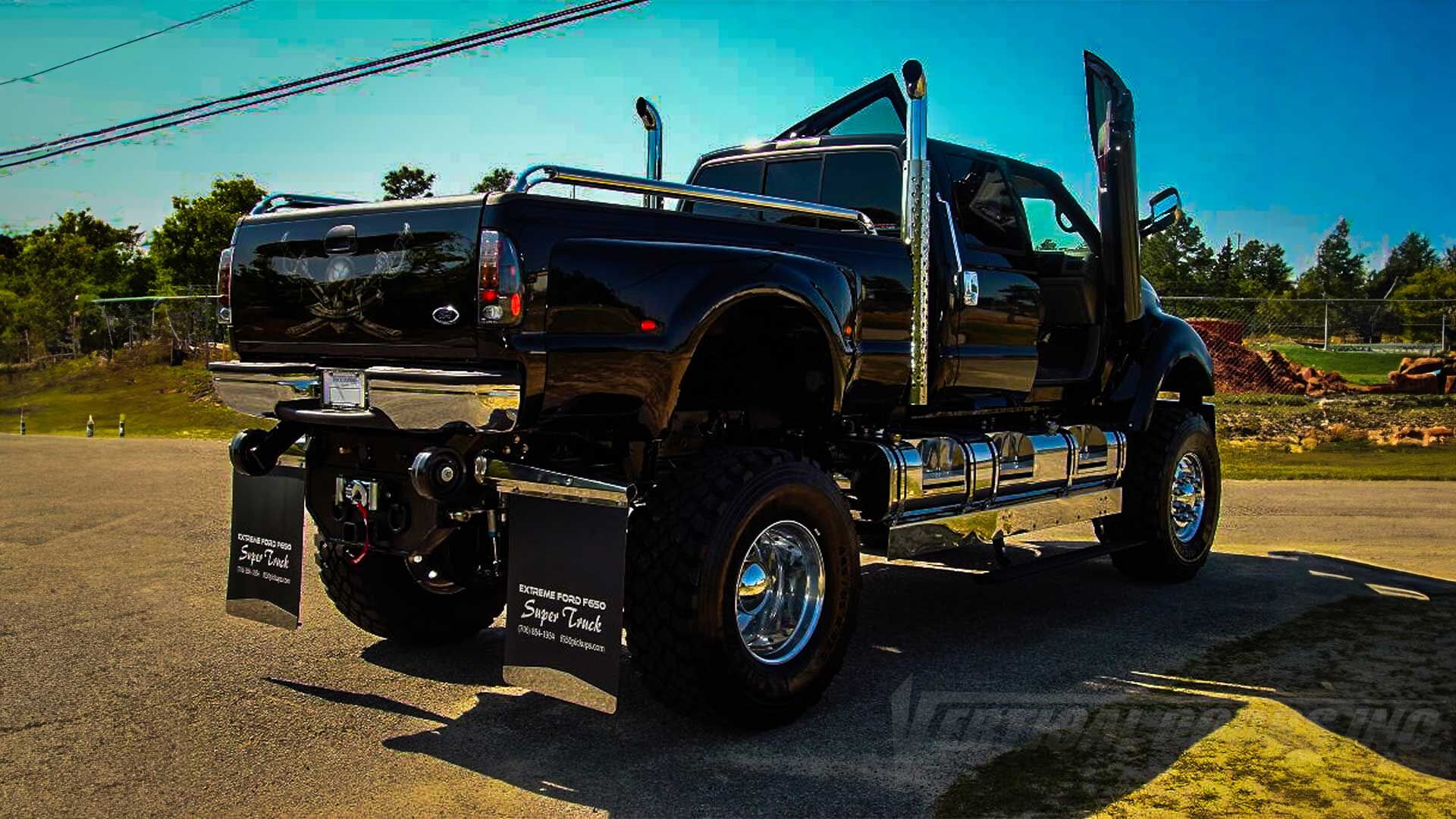 2006-2010 Ford F-650 Super Duty Bolt-on Vertical Lambo Door Conversion Kit