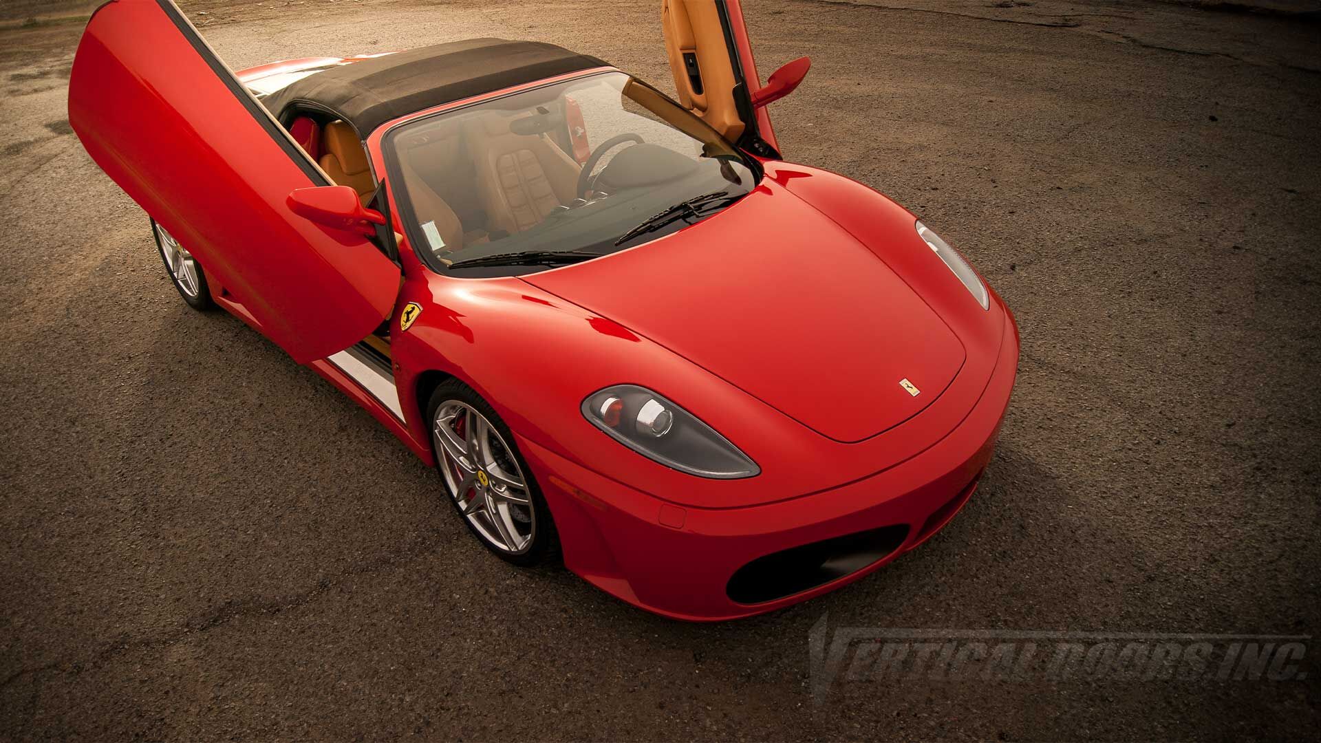 2004-2009 Ferrari F430 Bolt-on Vertical Lambo Door Conversion Kit