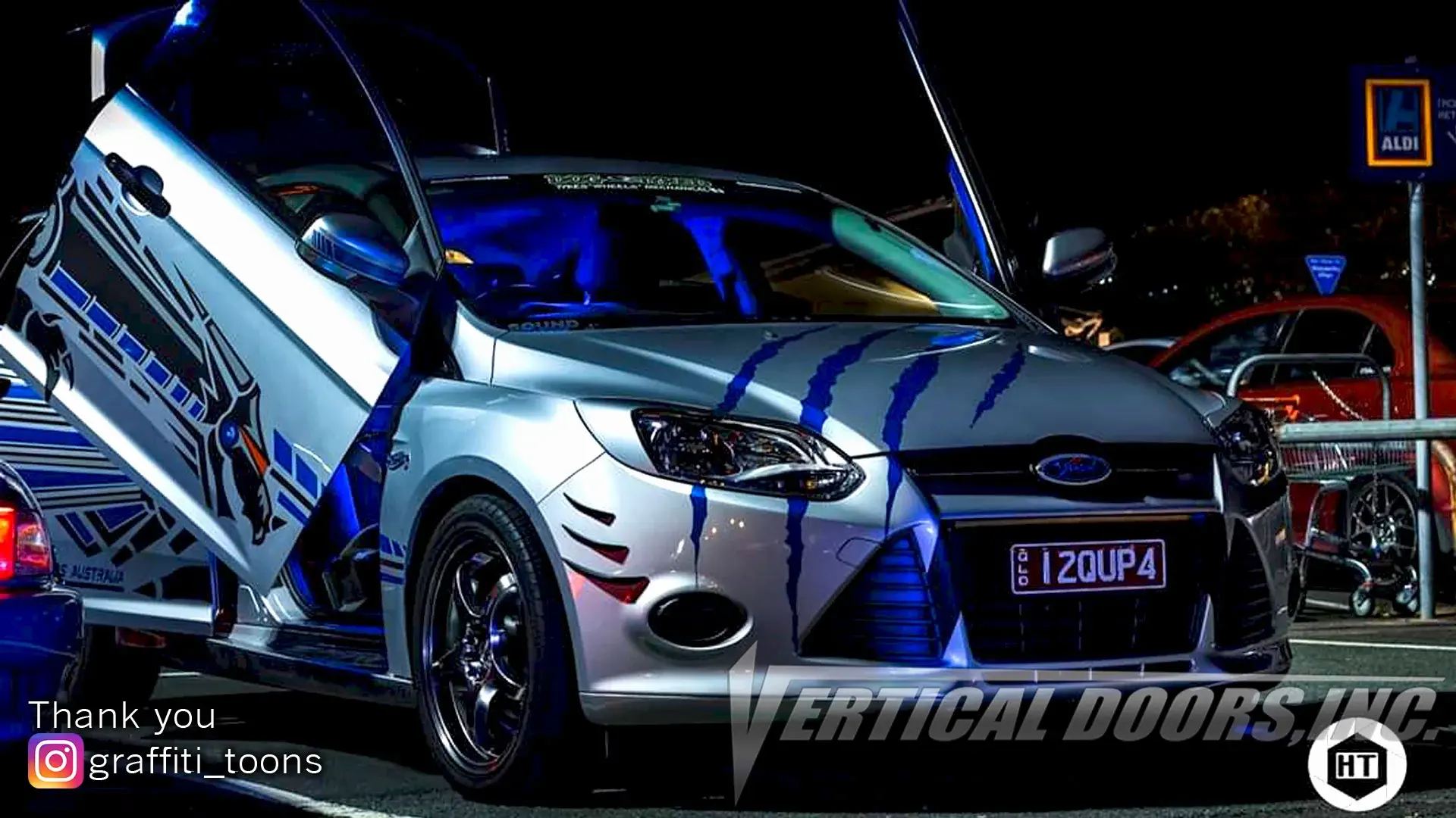 2012-2019 Ford Focus Bolt-on Vertical Lambo Door Conversion Kit