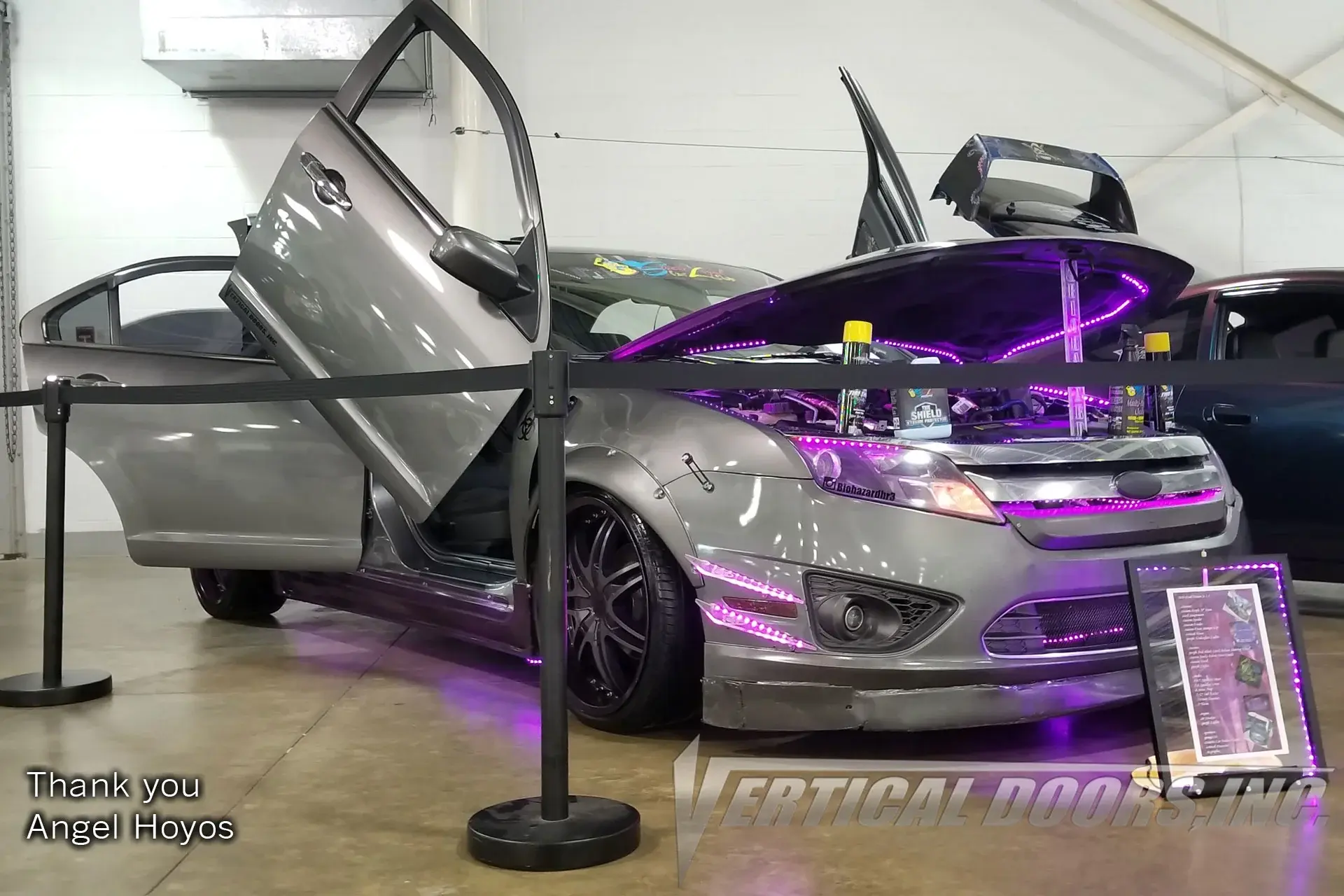 2005-2012 Ford Fusion Bolt-on Vertical Lambo Door Conversion Kit