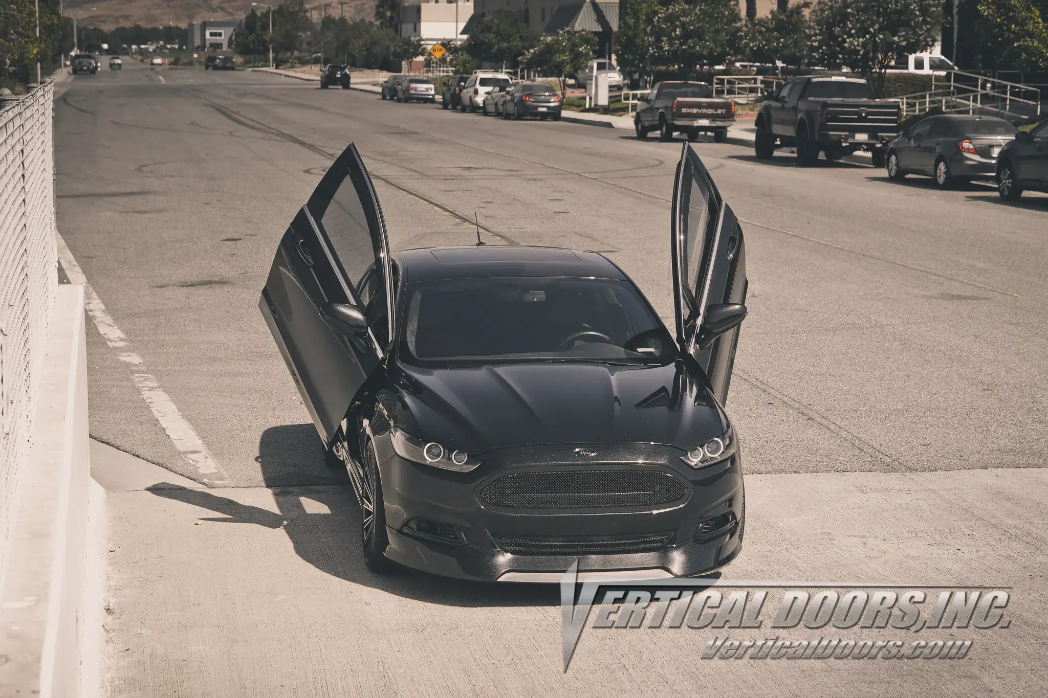 2013-2019 Ford Fusion Bolt-on Vertical Lambo Door Conversion Kit