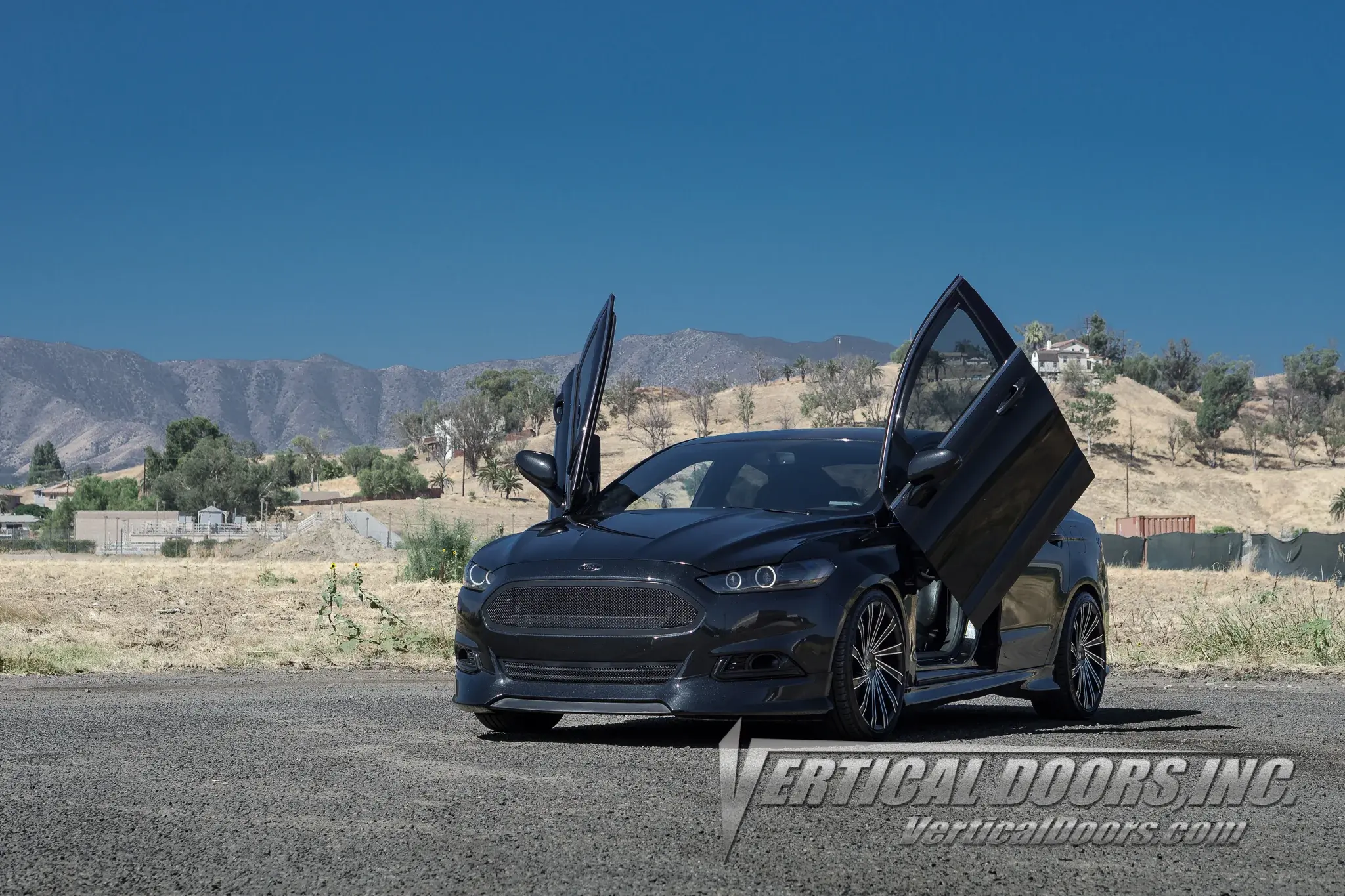 2013-2019 Ford Fusion Bolt-on Vertical Lambo Door Conversion Kit