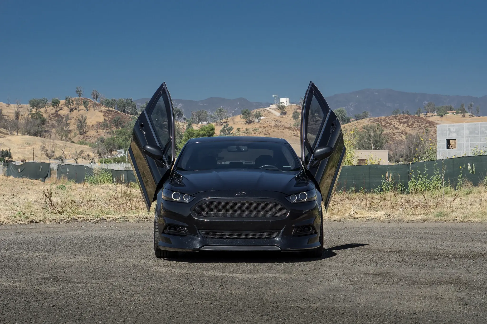 2013-2019 Ford Fusion Bolt-on Vertical Lambo Door Conversion Kit - VDCFFUS13