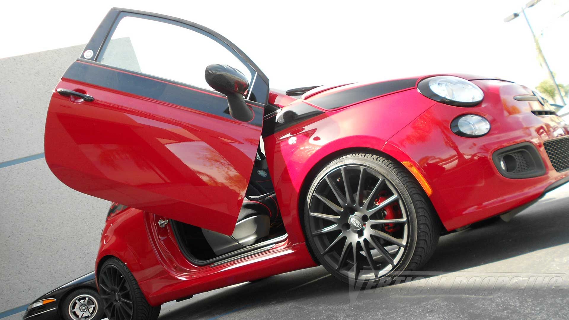 2011-2019 Fiat 500 Bolt-on Vertical Lambo Door Conversion Kit
