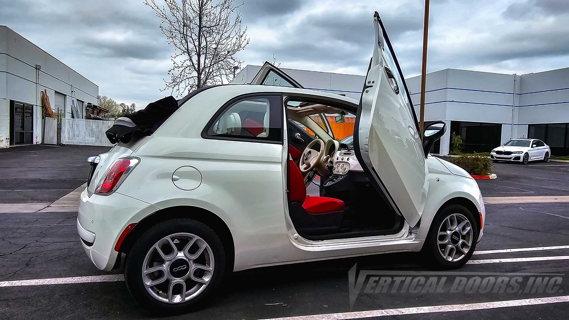 2011-2019 Fiat 500 Bolt-on Vertical Lambo Door Conversion Kit