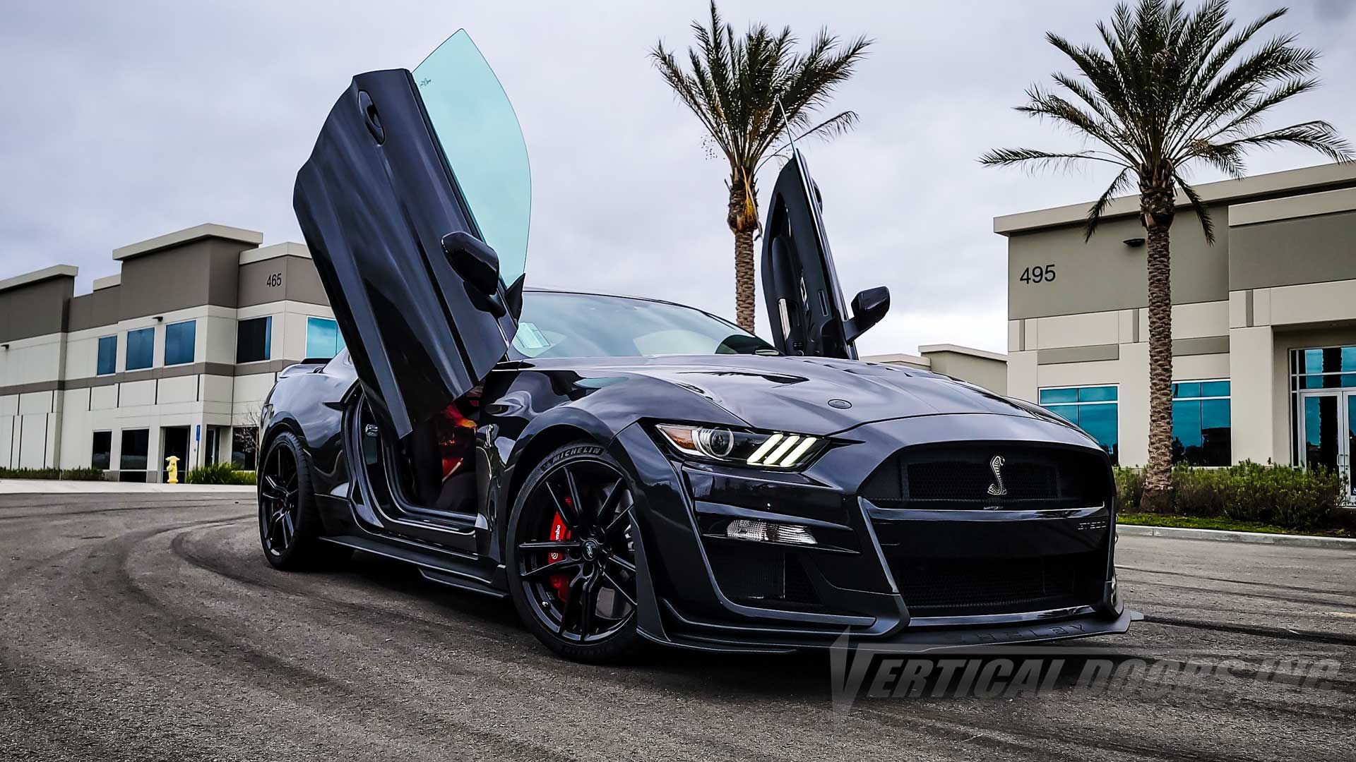 2015-2022 Ford Mustang Bolt-on Vertical Lambo Door Conversion Kit