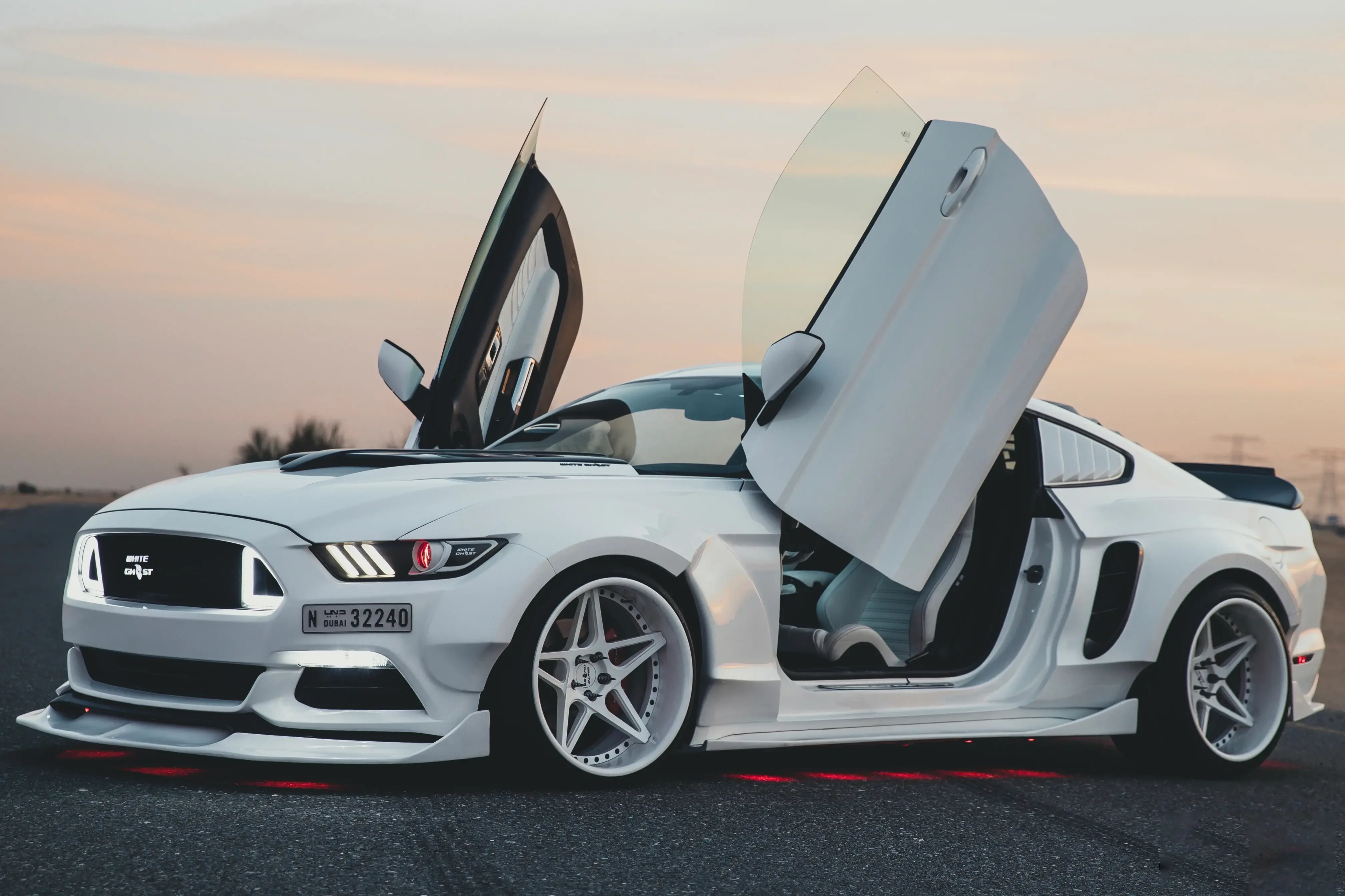 2015-2022 Ford Mustang Bolt-on Vertical Lambo Door Conversion Kit - VDCFM15