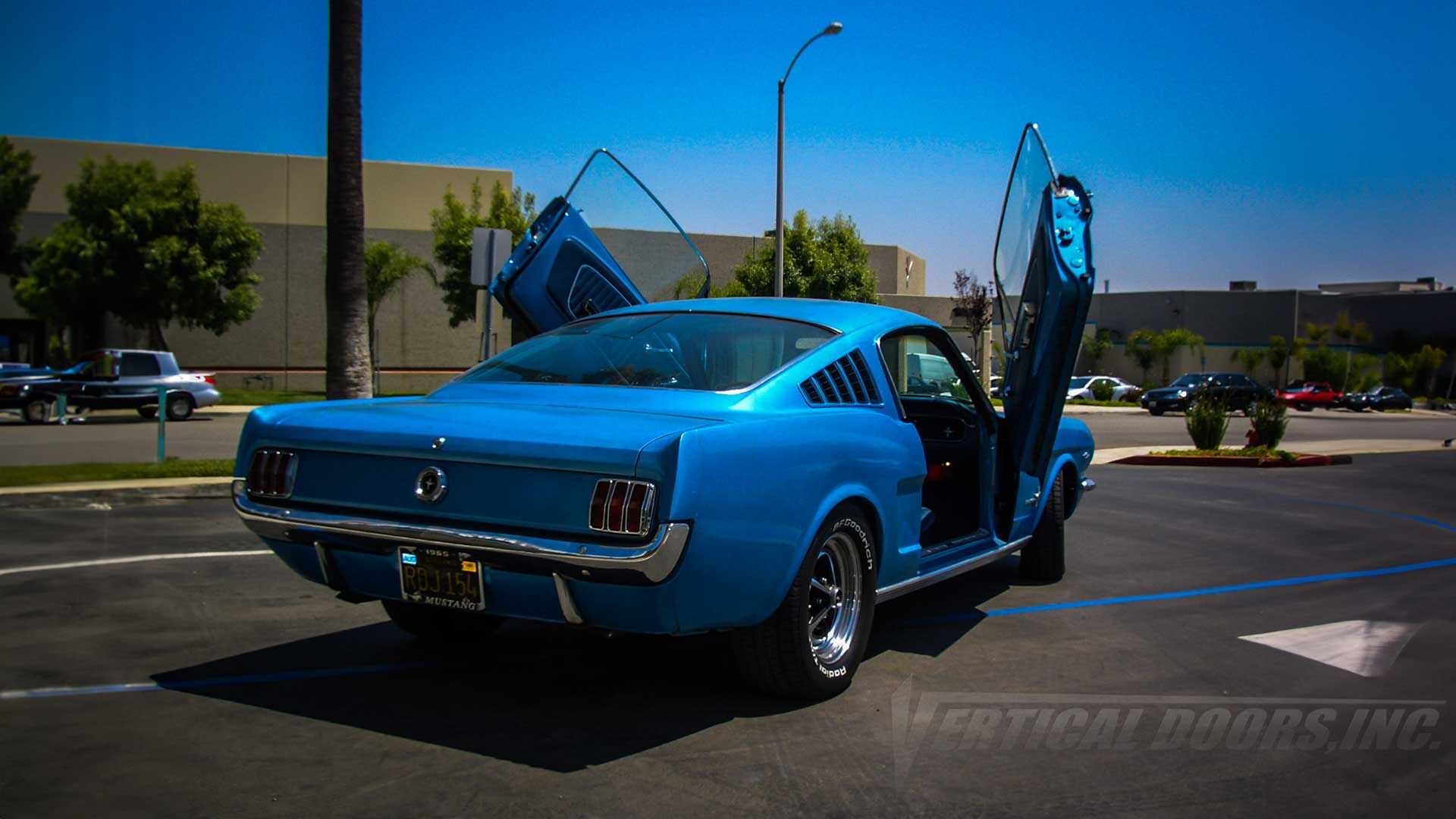 1967-1968 Ford Mustang Bolt-on Vertical Lambo Door Conversion Kit