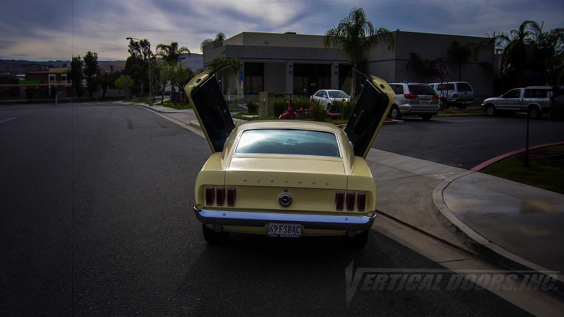 1969-1970 Ford Mustang Bolt-on Vertical Lambo Door Conversion Kit