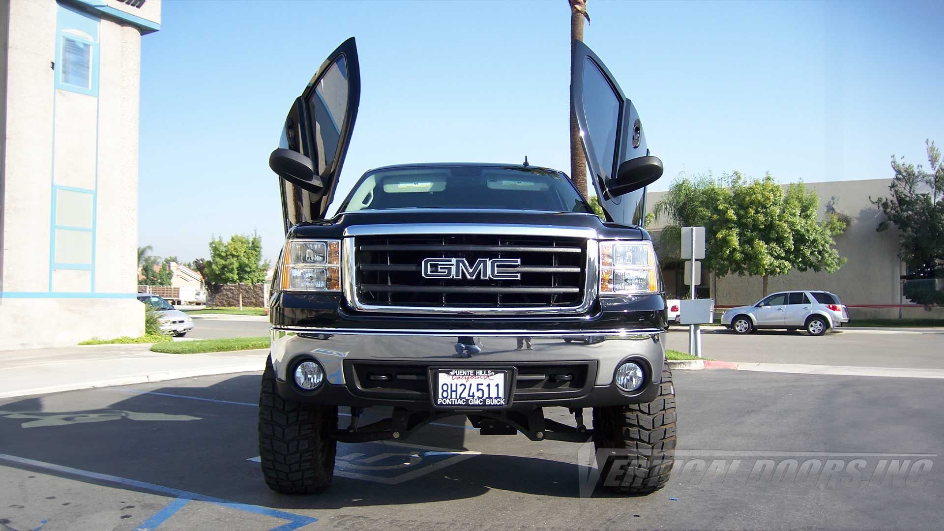 2007-2014 GMC Sierra 1500/2500/3500 Bolt-on Vertical Lambo Door Conversion Kit