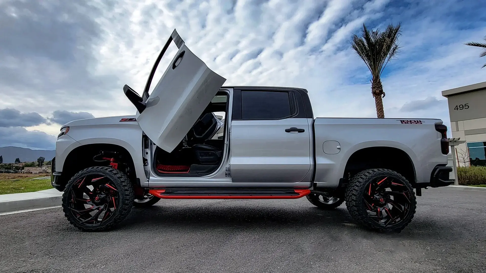 2019-2020 GMC Sierra 1500/2500/3500 Bolt-on Vertical Lambo Door Conversion Kit - VDCGMCSIER19