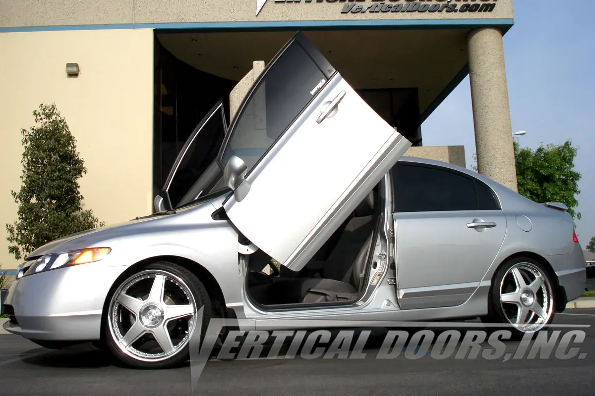 2006-2011 Honda Civic 4DR Bolt-on Vertical Lambo Door Conversion Kit