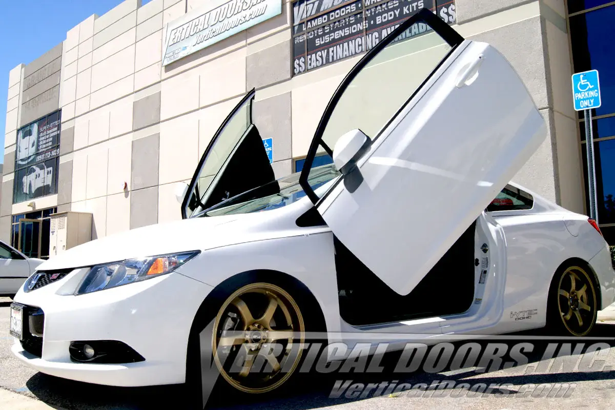 2011-2015 Honda Civic 2DR Bolt-on Vertical Lambo Door Conversion Kit
