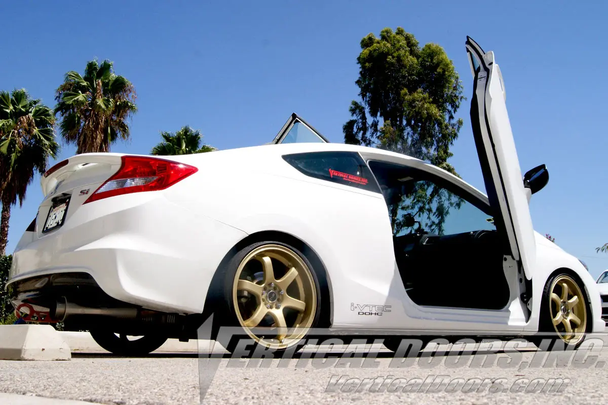 2011-2015 Honda Civic 2DR Bolt-on Vertical Lambo Door Conversion Kit