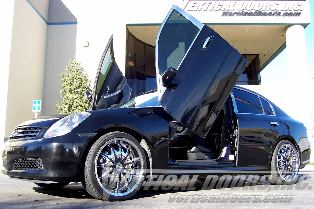 2003-2008 Infiniti G35 4DR Bolt-on Vertical Lambo Door Conversion Kit