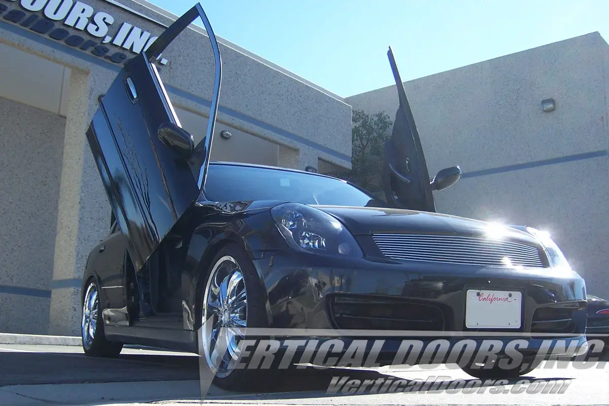 2003-2008 Infiniti G35 4DR Bolt-on Vertical Lambo Door Conversion Kit