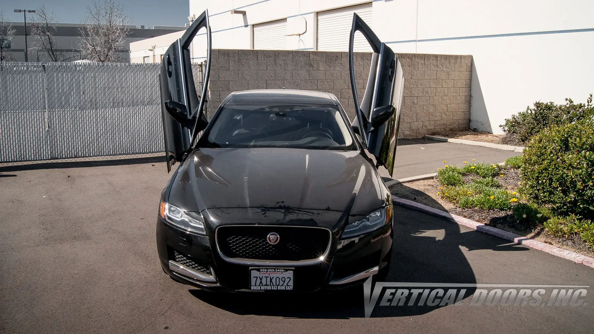 2015-2019 Jaguar XF X260 Bolt-on Vertical Lambo Door Conversion Kit