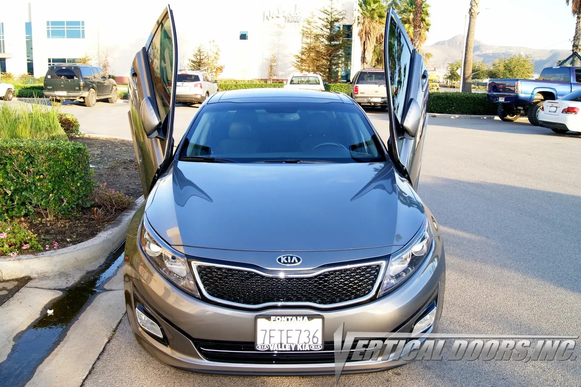 2011-2015 Kia Optima 4DR Bolt-on Vertical Lambo Door Conversion Kit