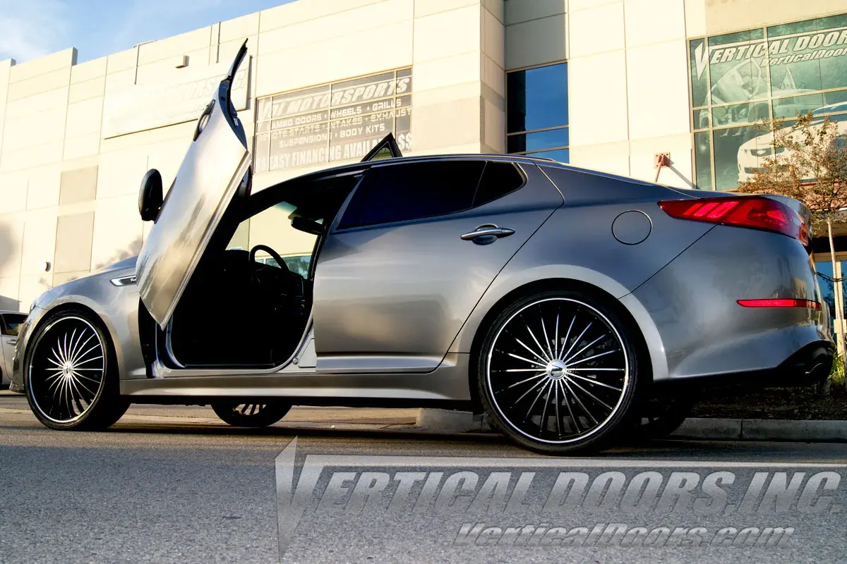 2011-2015 Kia Optima 4DR Bolt-on Vertical Lambo Door Conversion Kit