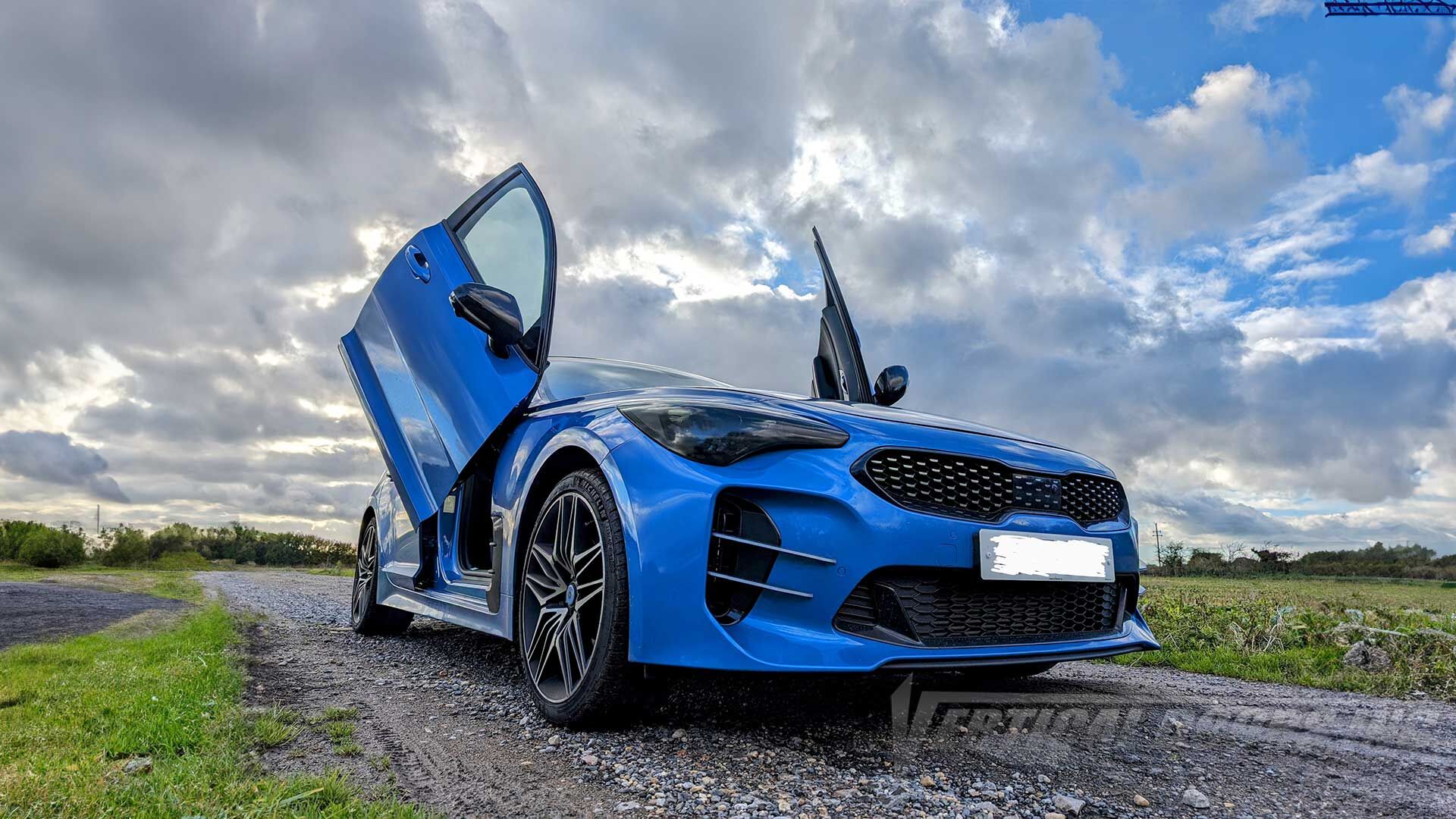 2018-2020 Kia Stinger 4DR Bolt-on Vertical Lambo Door Conversion Kit