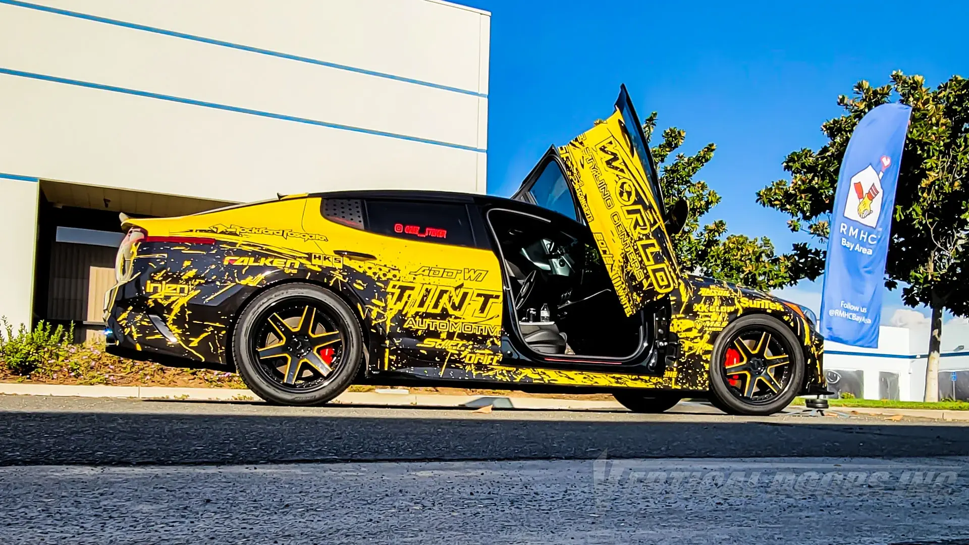 2018-2020 Kia Stinger 4DR Bolt-on Vertical Lambo Door Conversion Kit