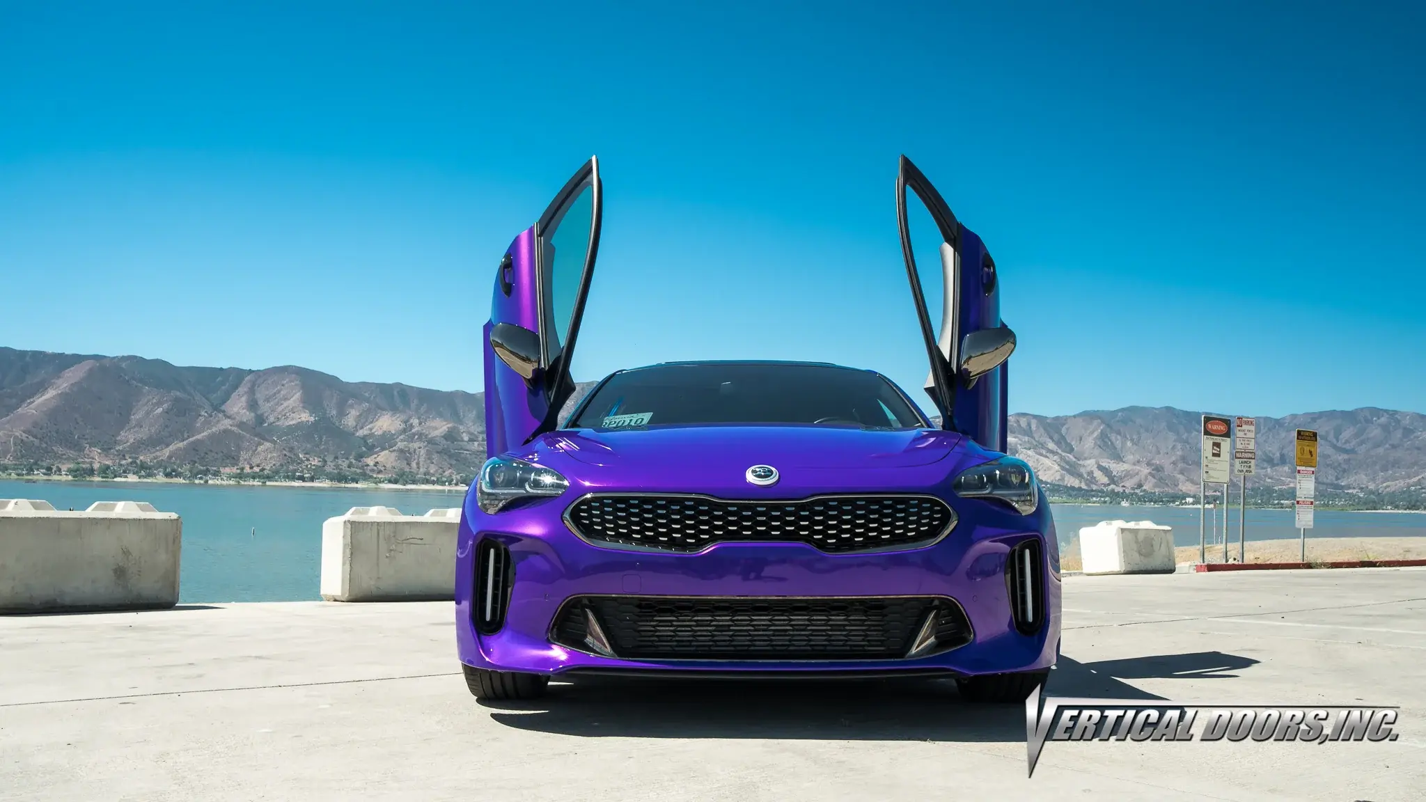 2018-2020 Kia Stinger 4DR Bolt-on Vertical Lambo Door Conversion Kit