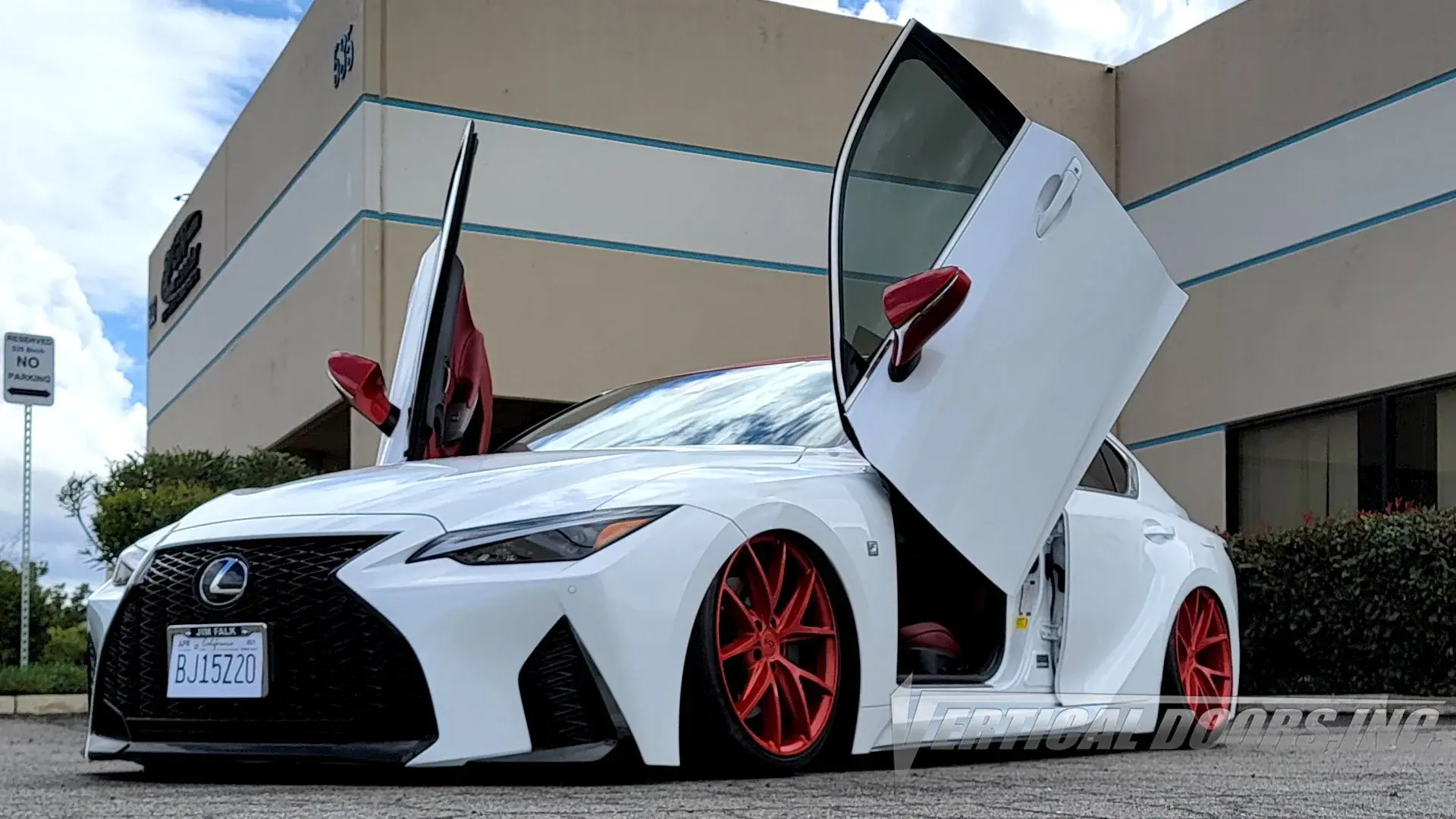 2014-2023 Lexus IC350 4DR Bolt-on Vertical Lambo Door Conversion Kit
