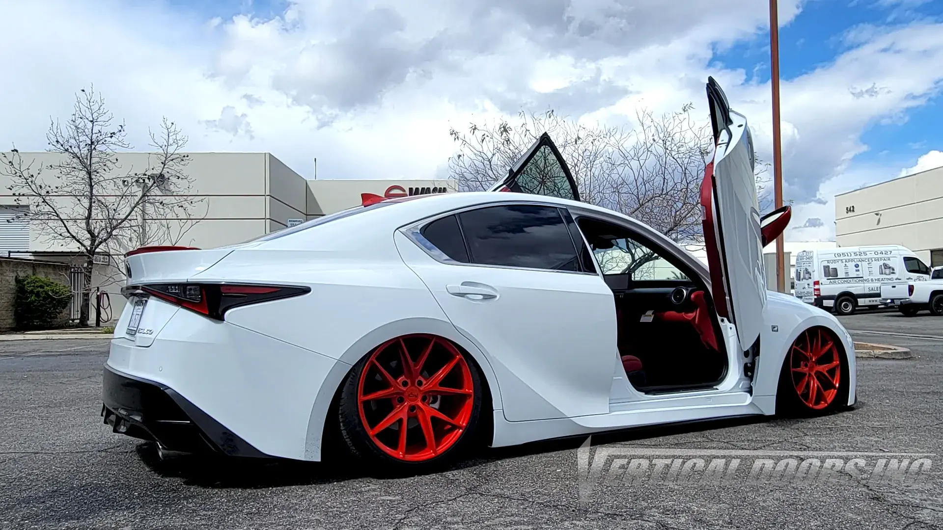 2014-2023 Lexus IC350 4DR Bolt-on Vertical Lambo Door Conversion Kit