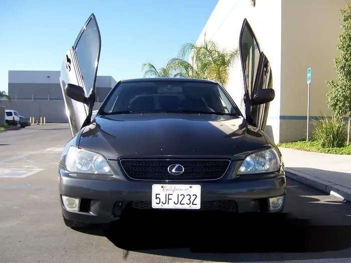 1998-2005 Lexus IS300 4DR Bolt-on Vertical Lambo Door Conversion Kit - VDCLEXIS9804