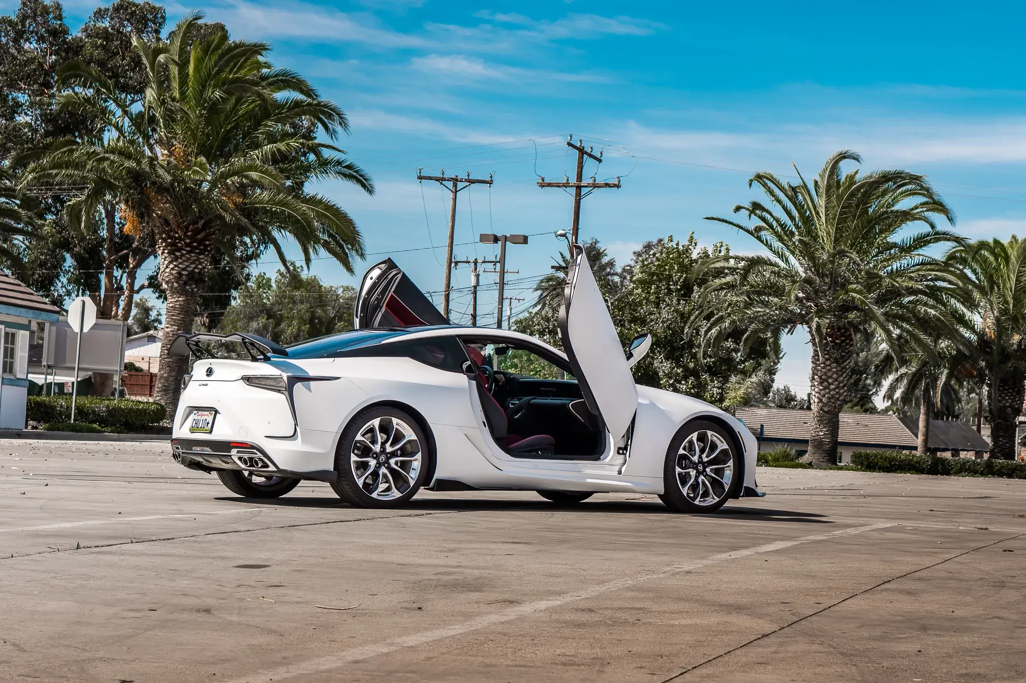 2018-2023 Lexus LC500 Bolt-on Vertical Lambo Door Conversion Kit