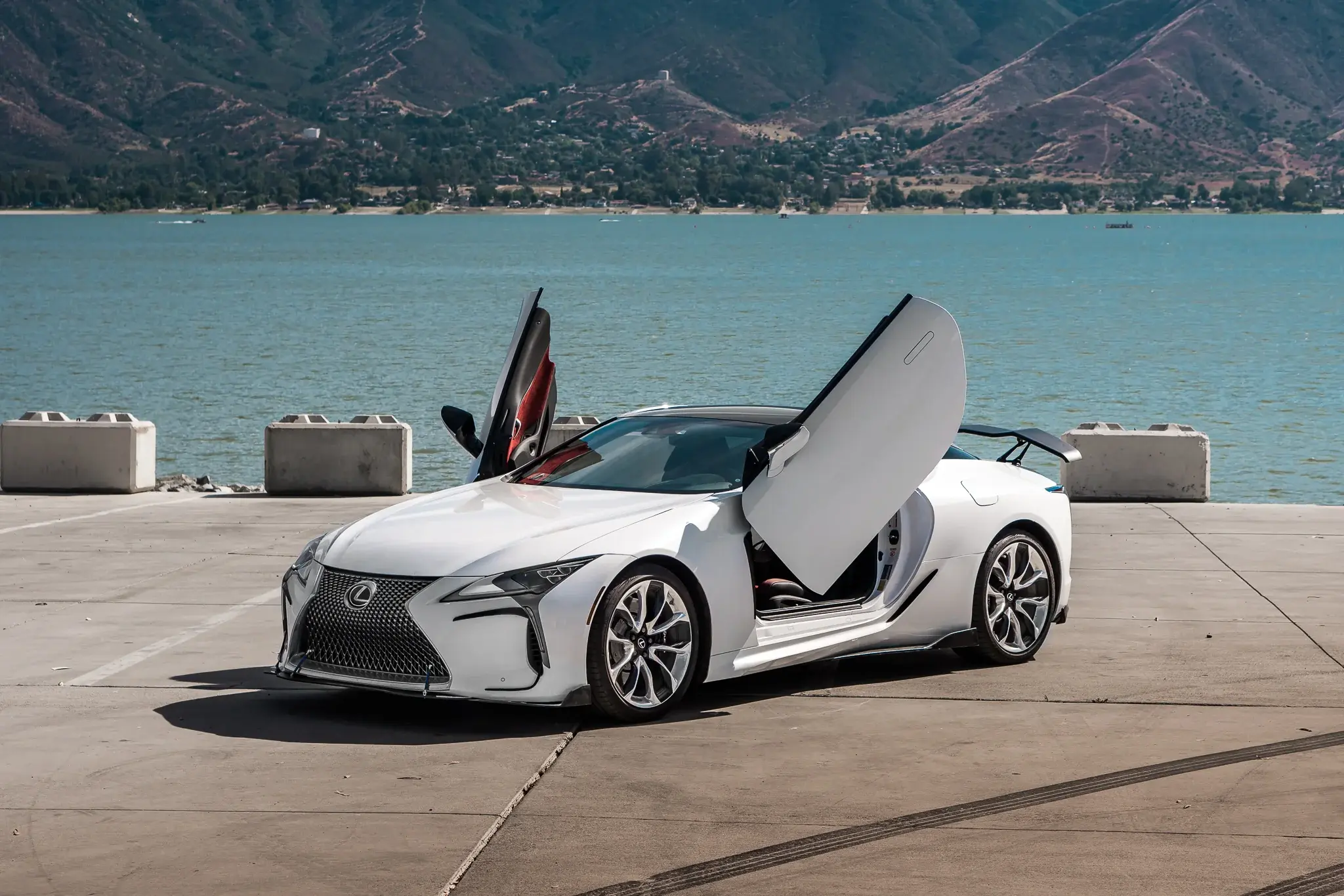 2018-2023 Lexus LC500 Bolt-on Vertical Lambo Door Conversion Kit - VDCLEXLC5002018