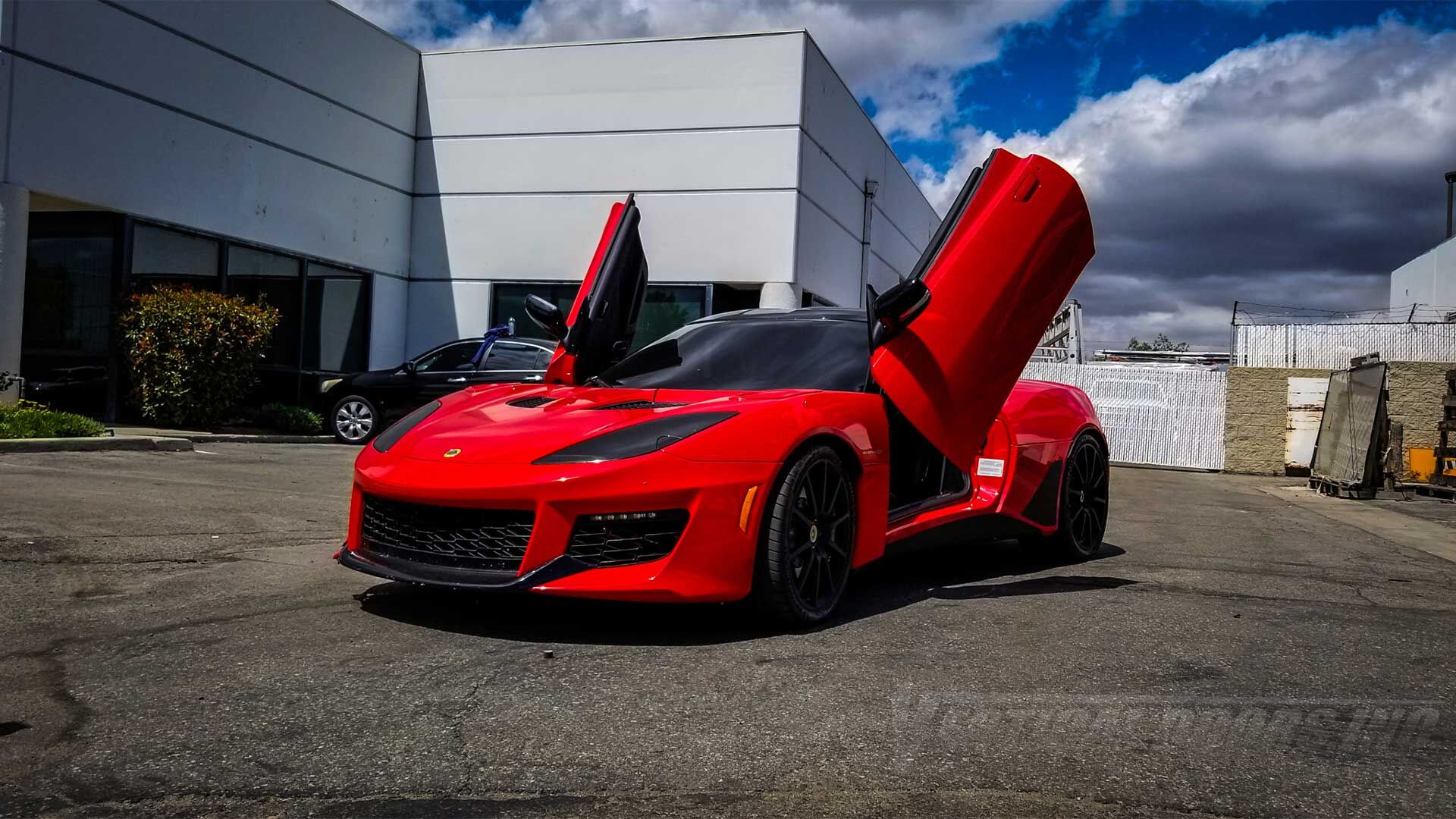 2010-2020 Lotus Evora Bolt-on Vertical Lambo Door Conversion Kit