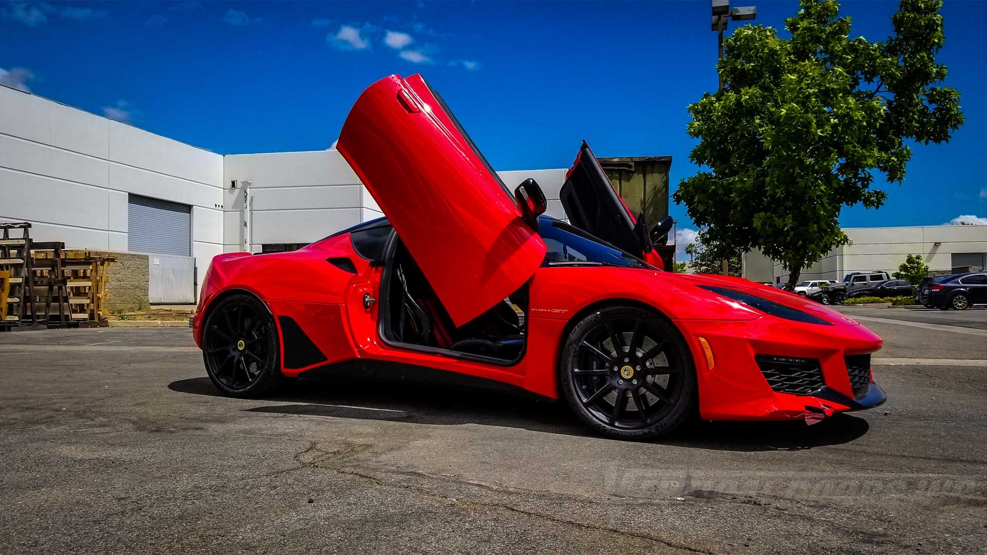 2010-2020 Lotus Evora Bolt-on Vertical Lambo Door Conversion Kit