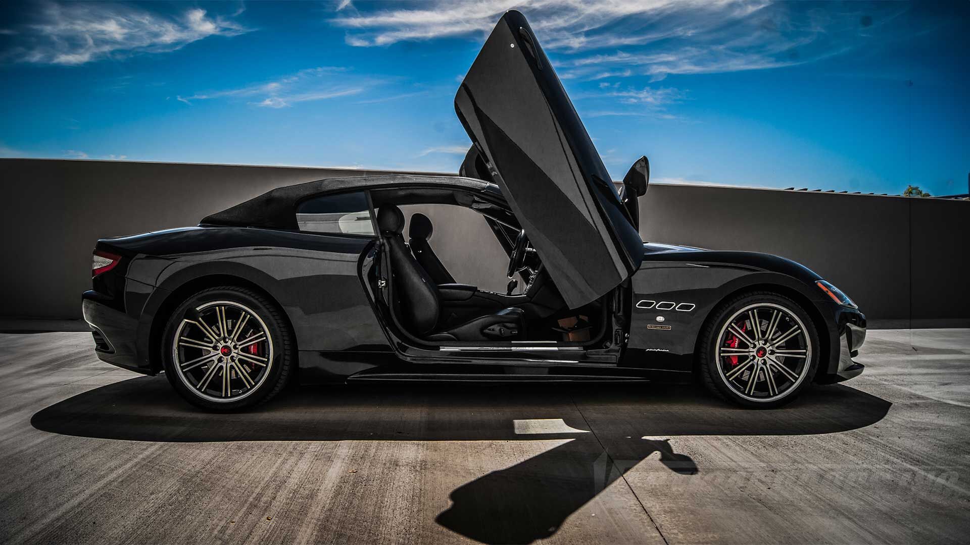 2007-2019 Maserati Grand Turismo Bolt-on Vertical Lambo Door Conversion Kit