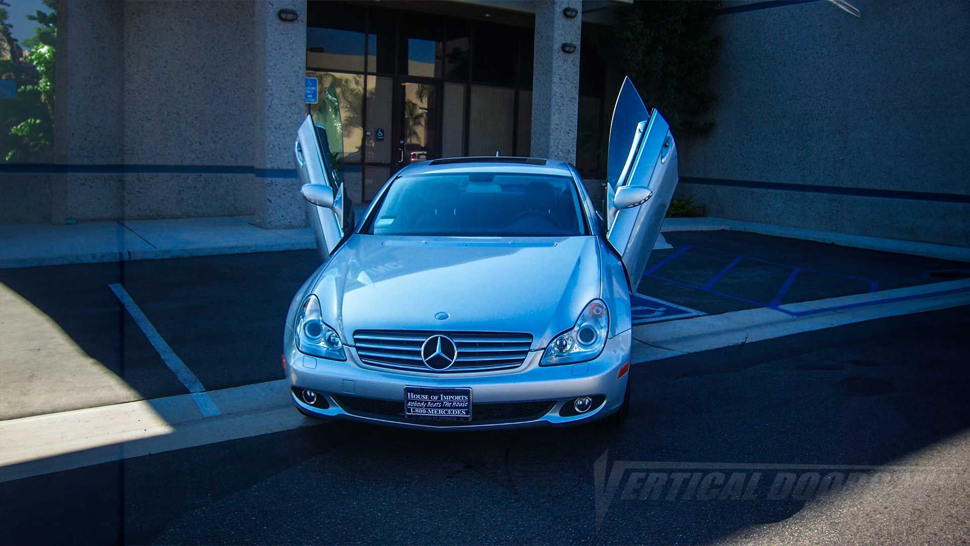 2005-2010 Mercedes CLS Bolt-on Vertical Lambo Door Conversion Kit