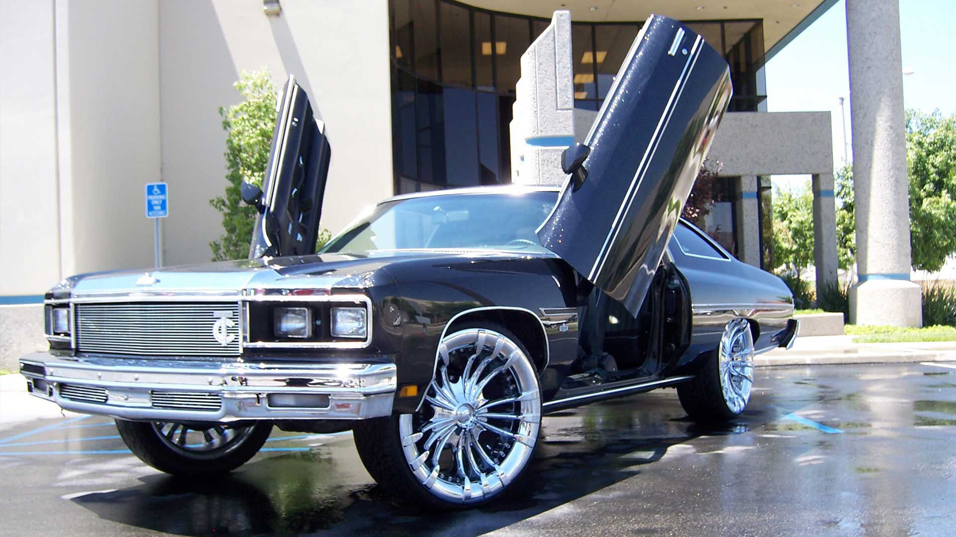 1977-1990 Oldsmobile 88 Bolt-on Vertical Lambo Door Conversion Kit - VDCOLD887790