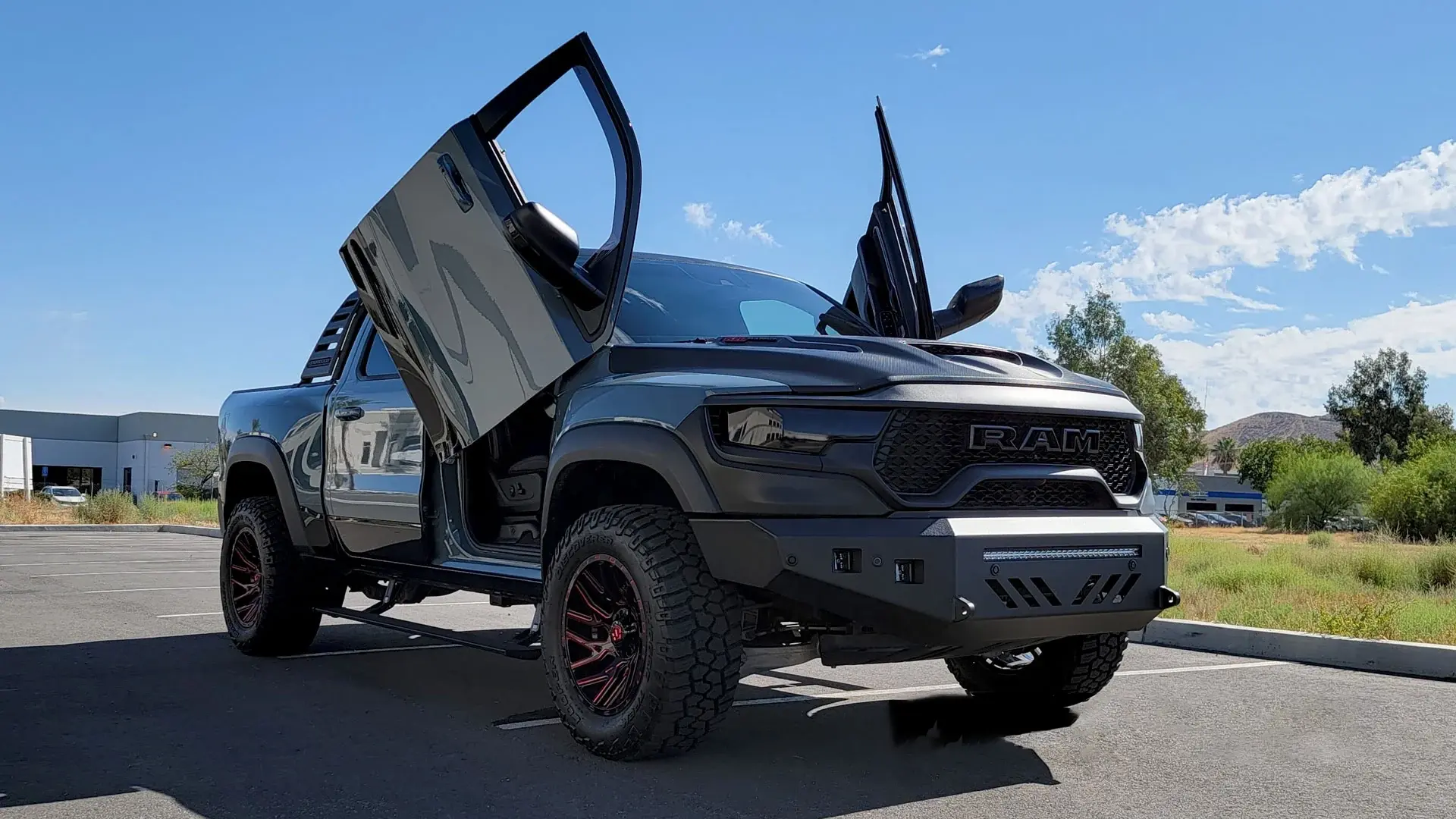 2019-2022 Ram Ram 1500 Bolt-on Vertical Lambo Door Conversion Kit - VDCRAM19