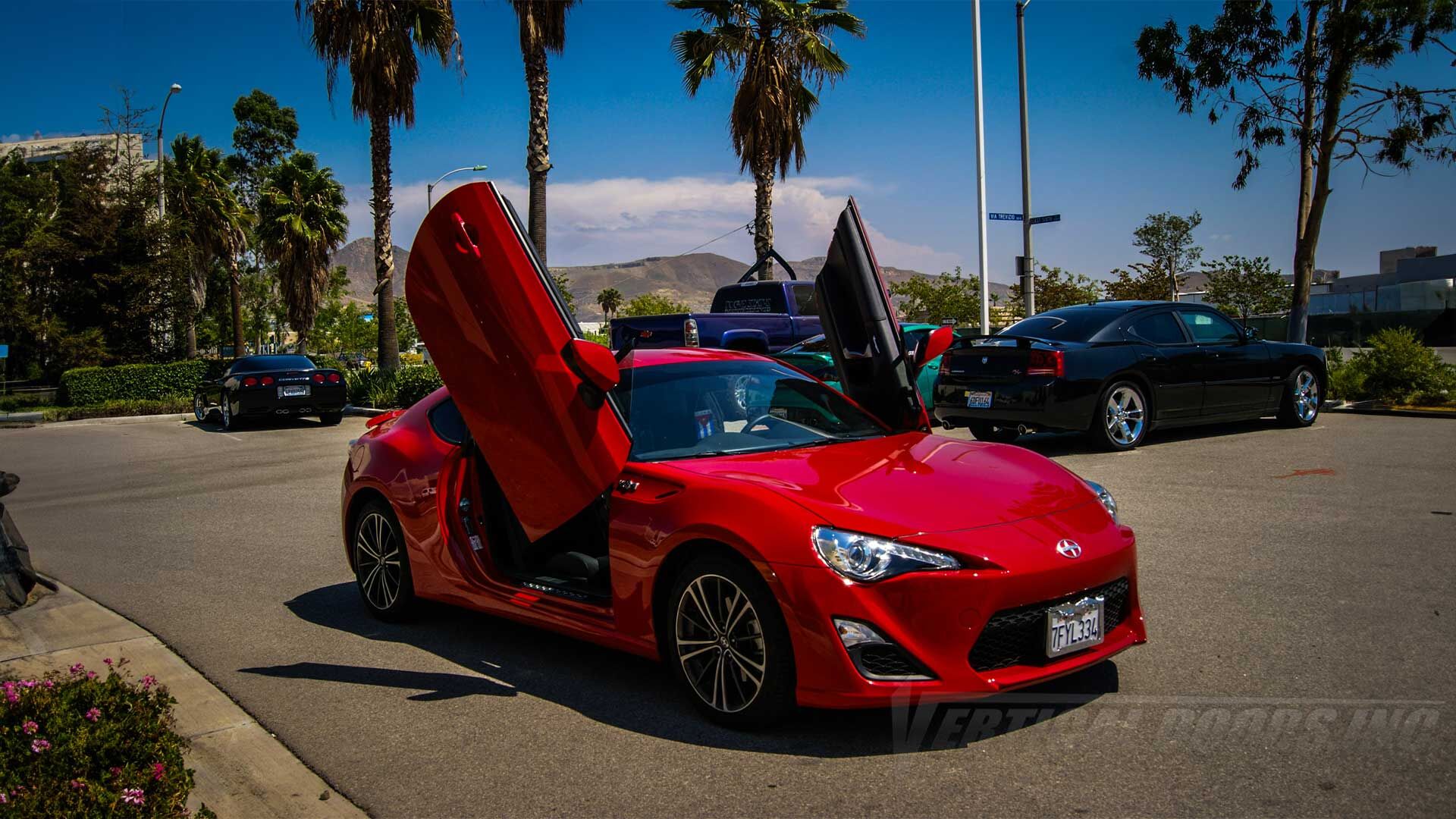 2012-2018 Scion FRS 2DR Bolt-on Vertical Lambo Door Conversion Kit